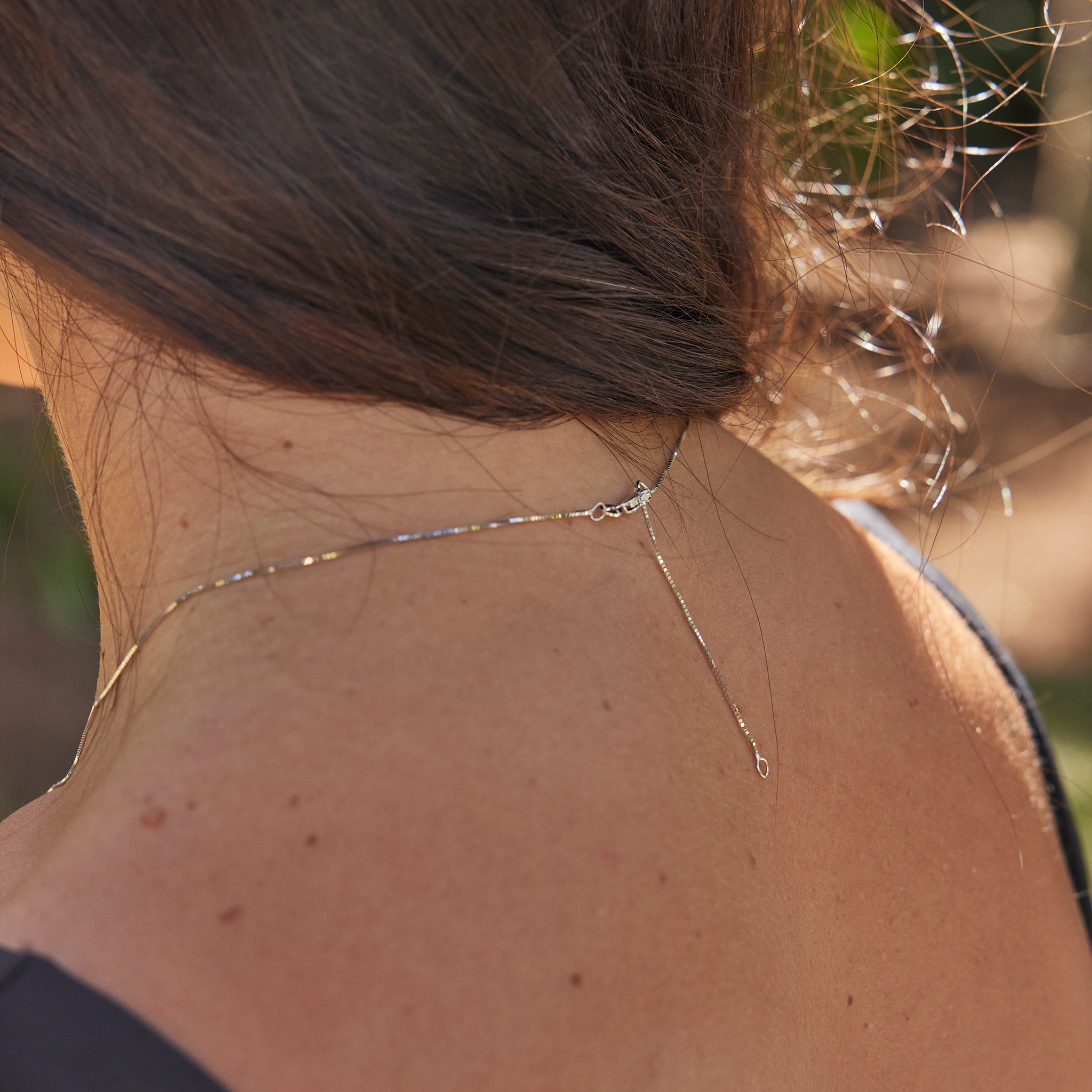 16-18" Adjustable Akoya White Pearl Necklace in White Gold - 8.5-9mm