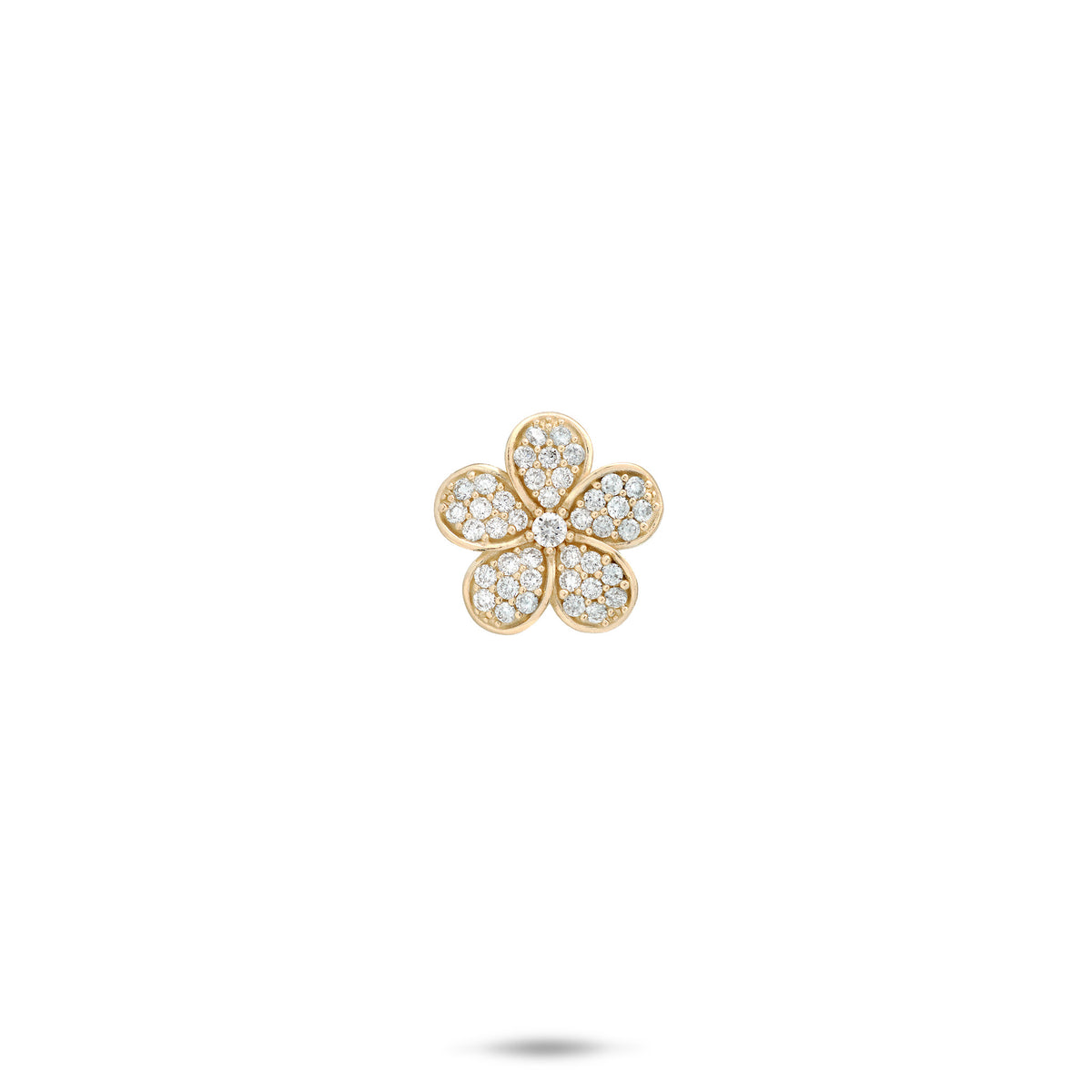 Plumeria Pendantがダイヤモンド - 11mm