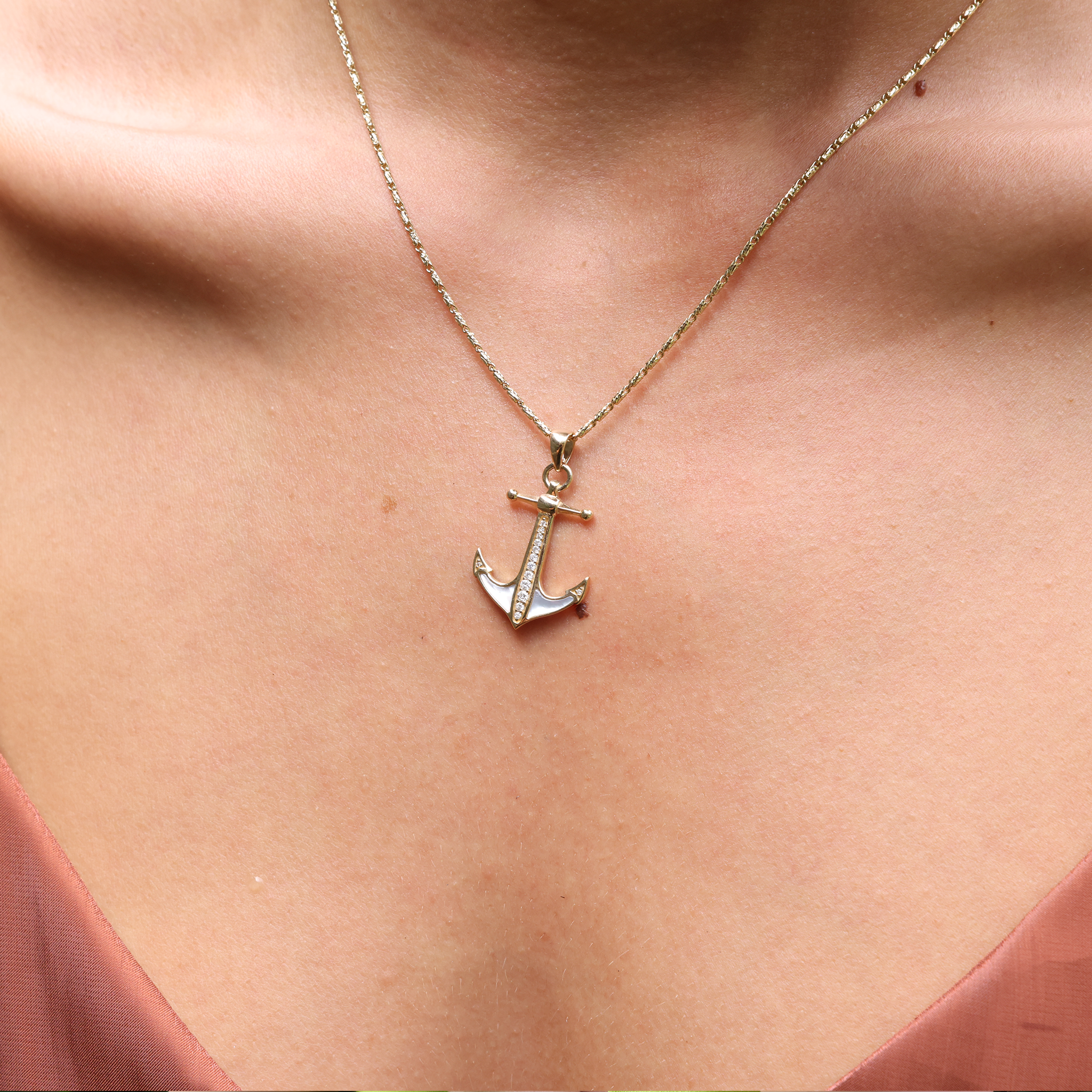 18" 1.4mm Raso Chain in Gold