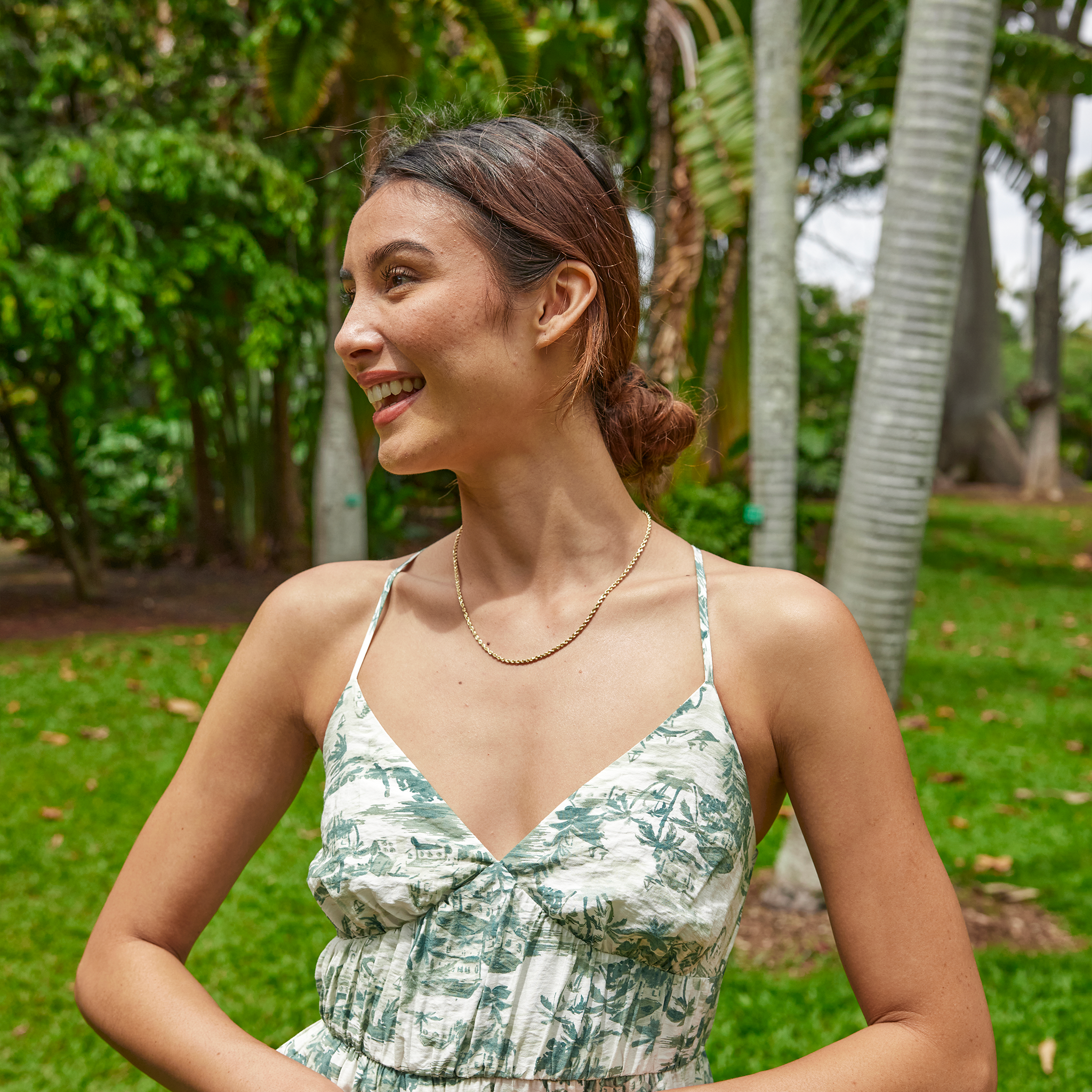 2.5mm Rope Chain in Gold