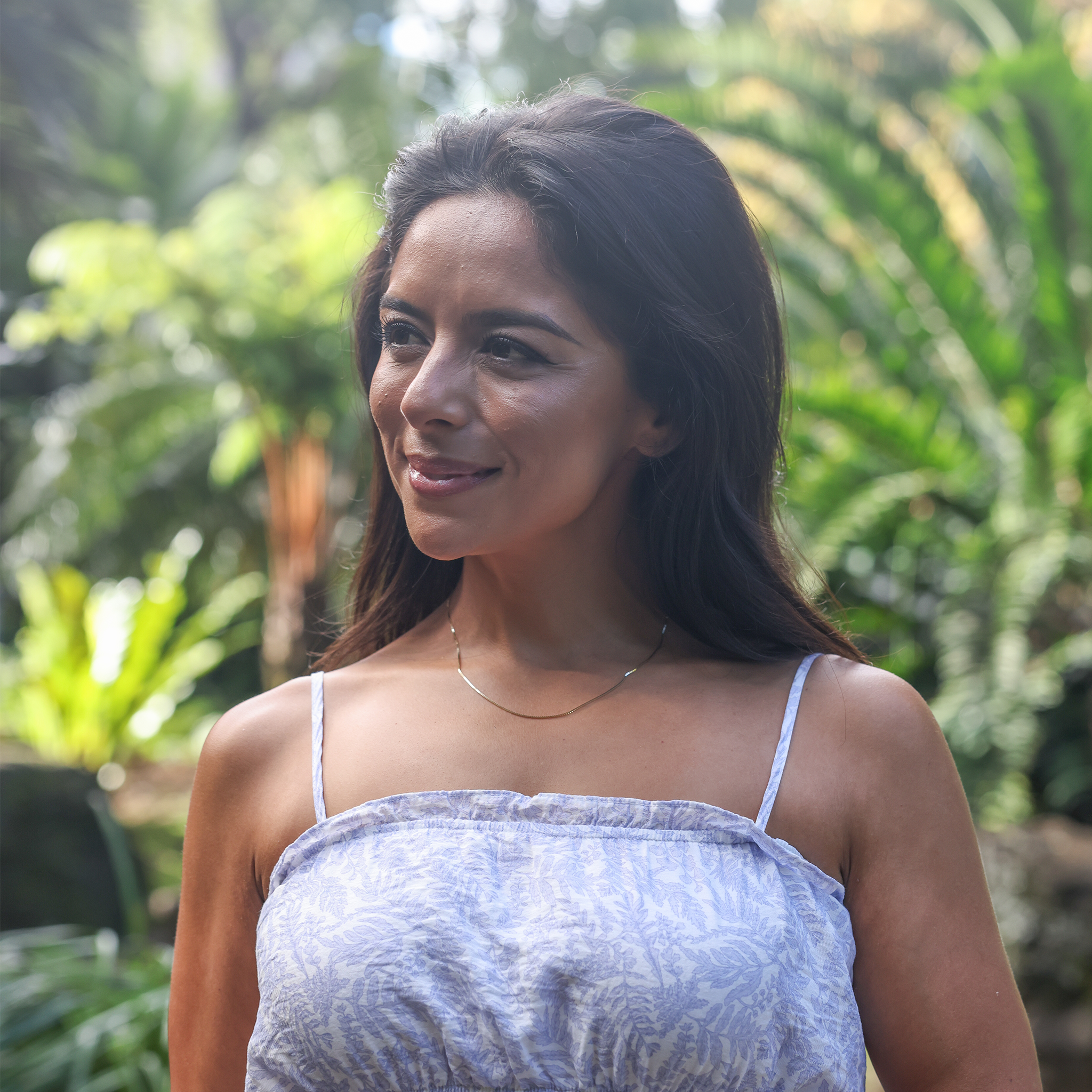 18" 1.0mm Box Chain in Gold