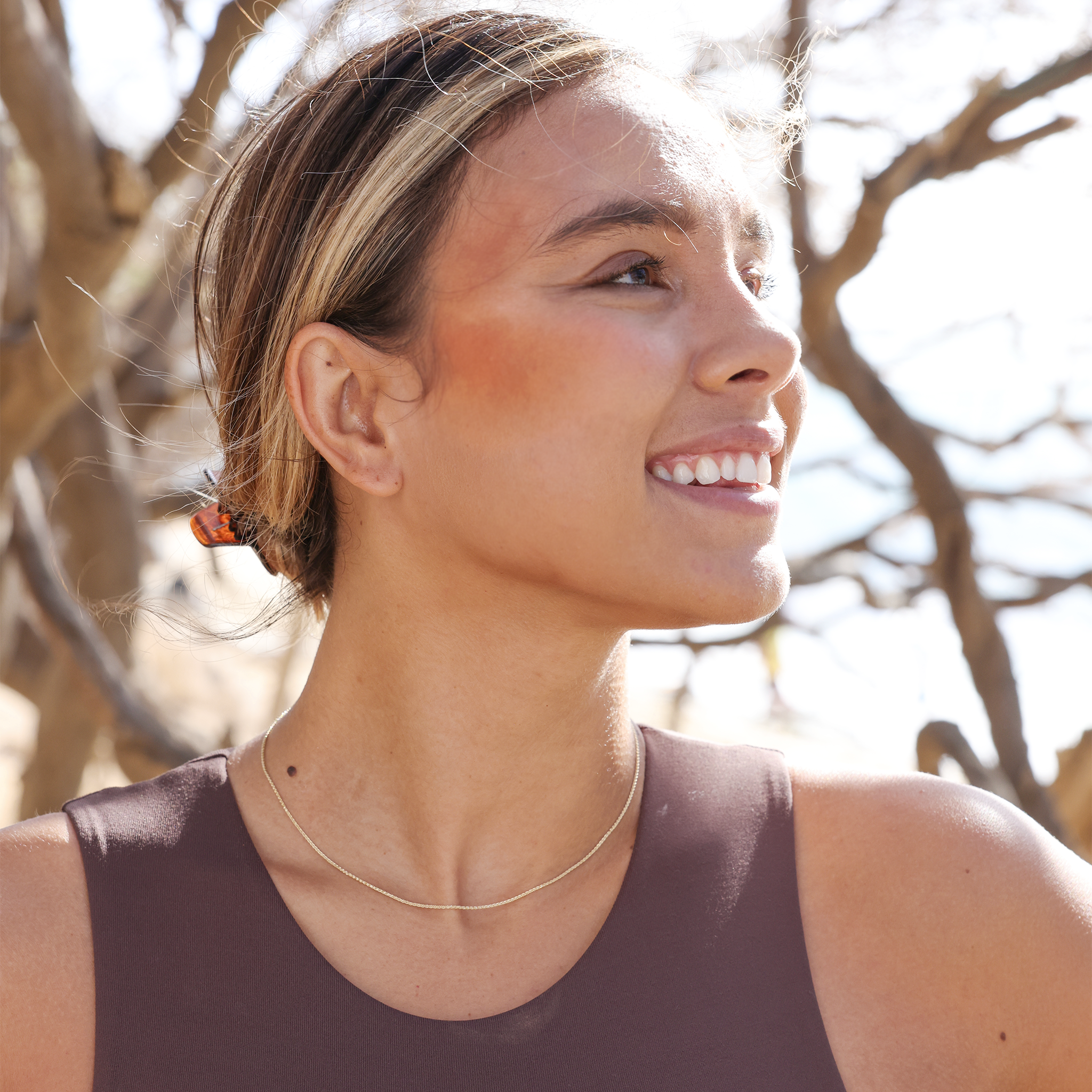 1.2mm Espiga Chain in Gold