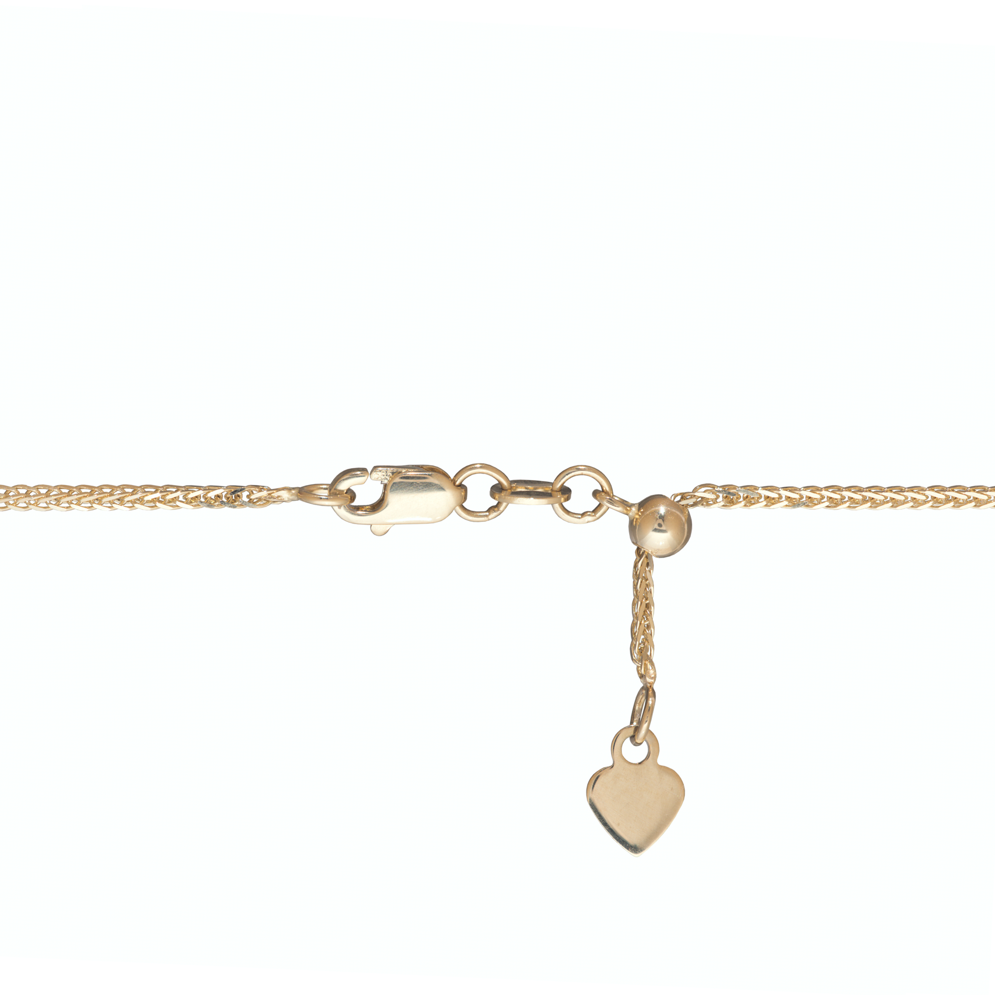 24" Adjustable 1.4mm Espiga Chain in Gold