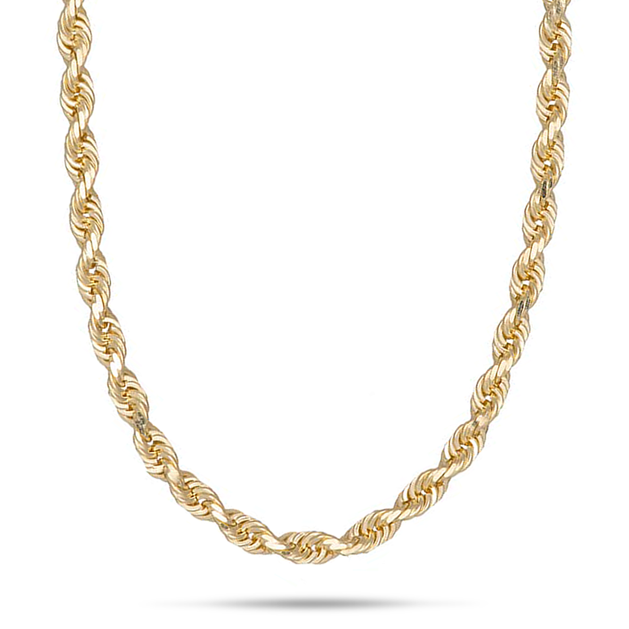 3mm Rope Chain in Gold