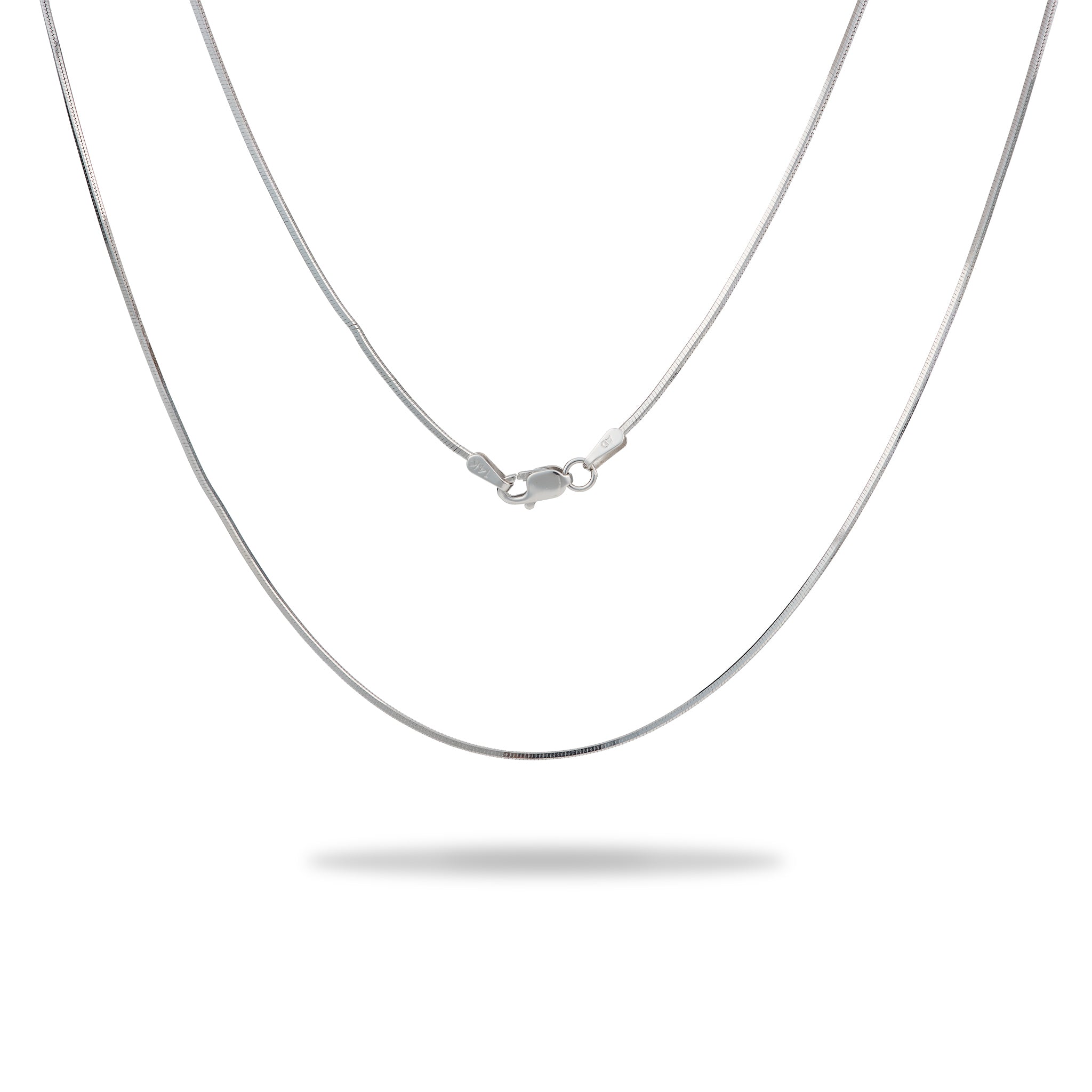 Ladies' 1.2mm Snake Chain Necklace in Sterling Silver - 20