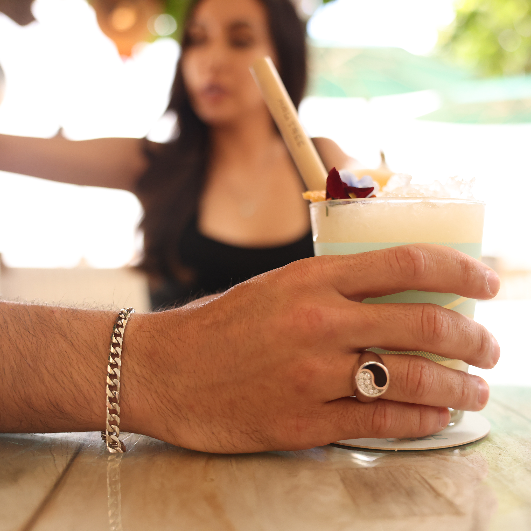 6mm Miami Cuban Bracelet in White Gold