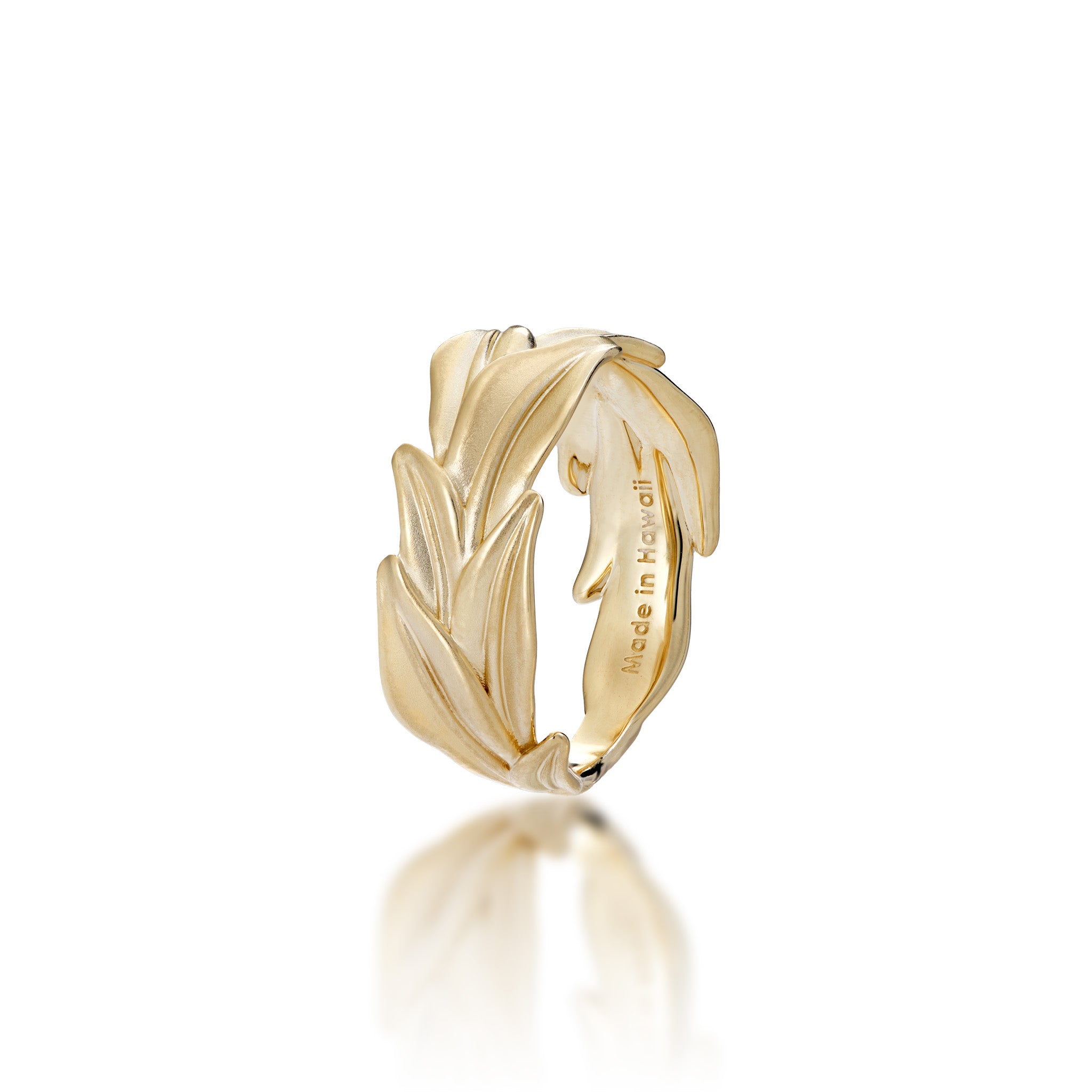 Maile Ring in Gold - 10mm