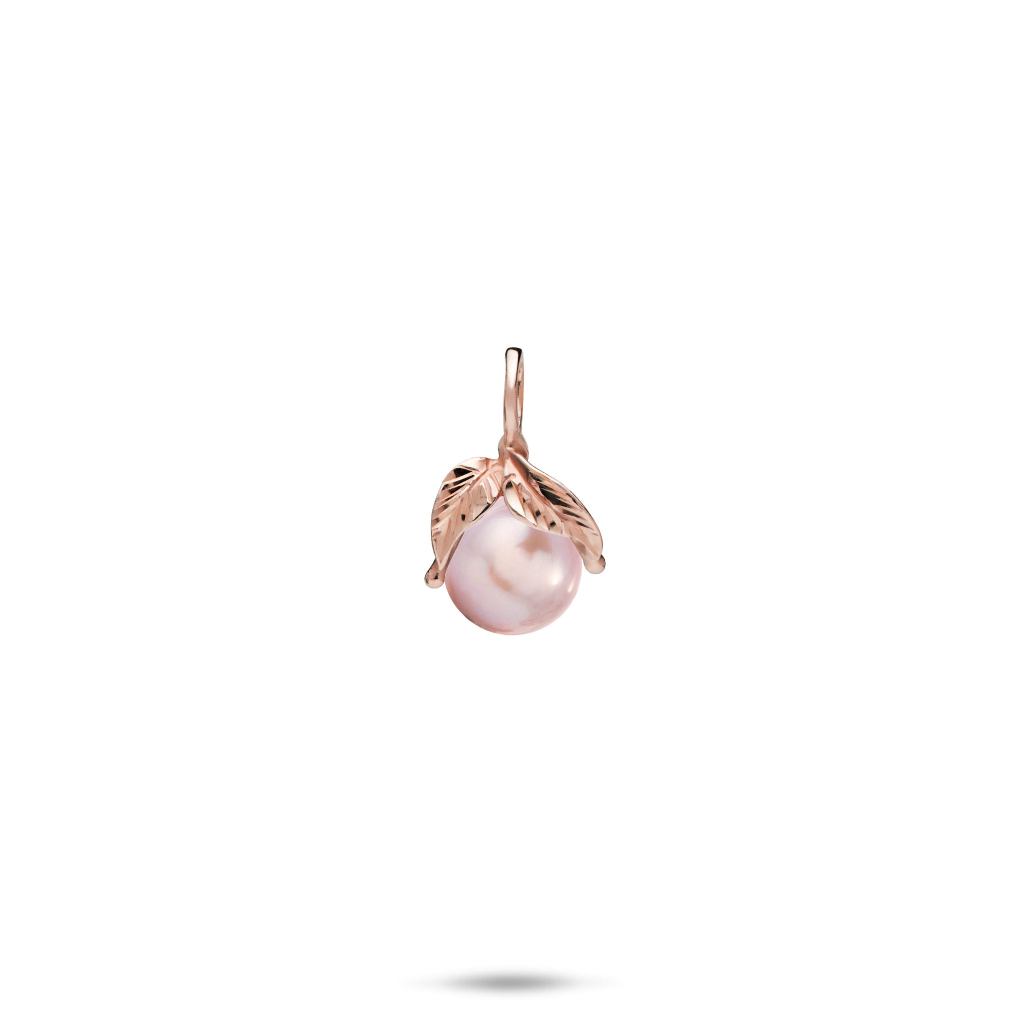 Pick A Pearl Maile Pendant in Rose Gold