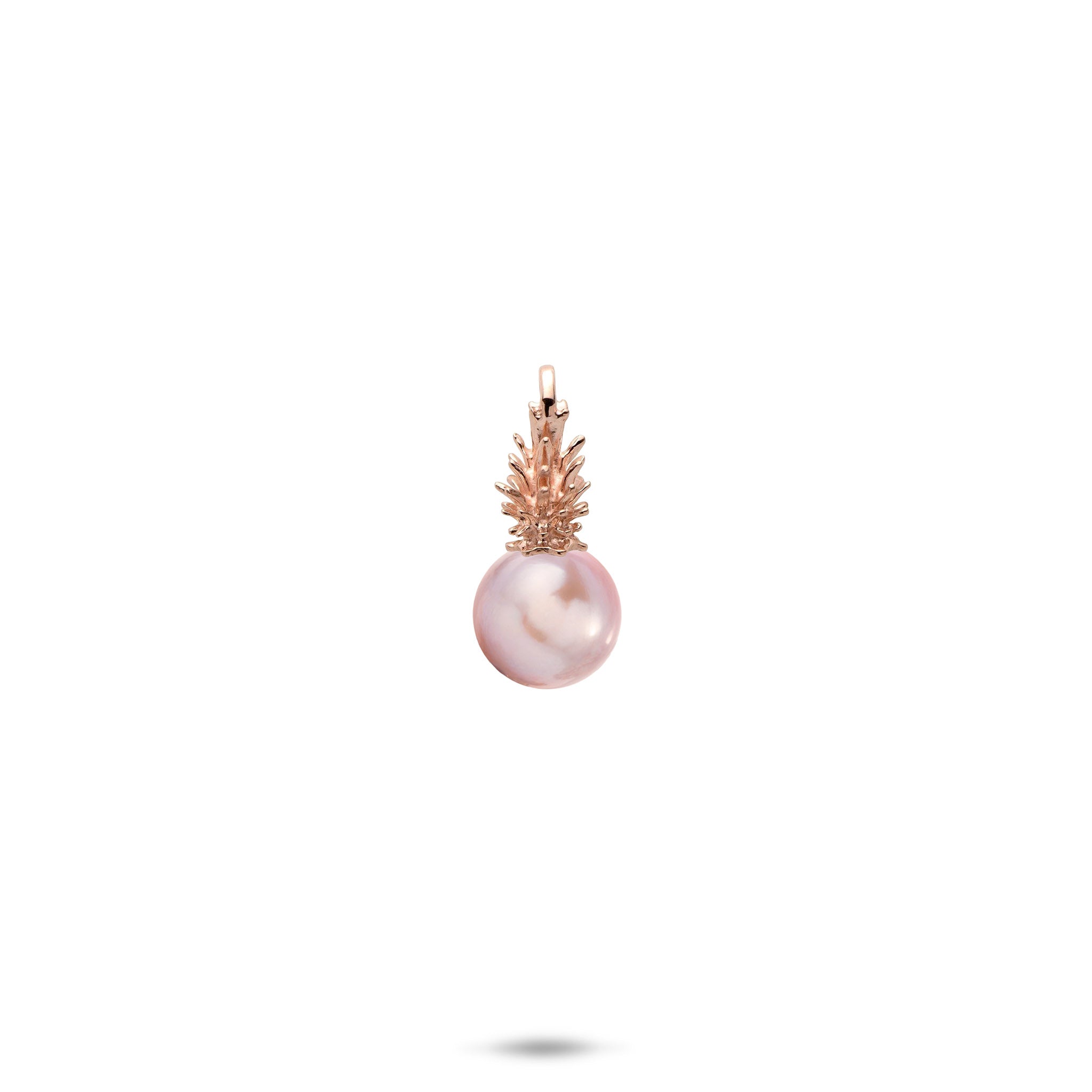 Pick A Pearl Pineapple Pendant in Rose Gold - 11mm