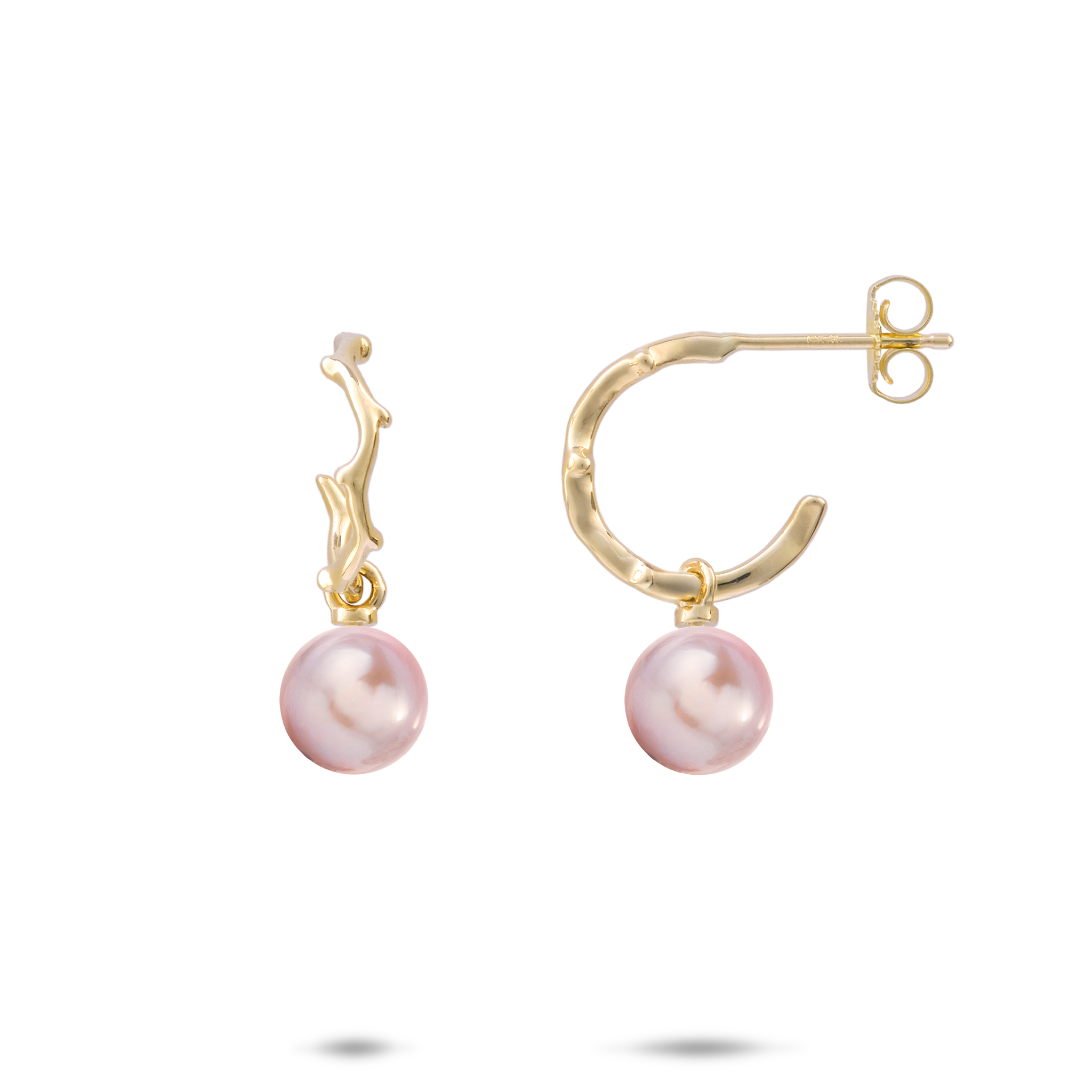 Pick A Pearl Heritage Earrings in Gold - 13mm
