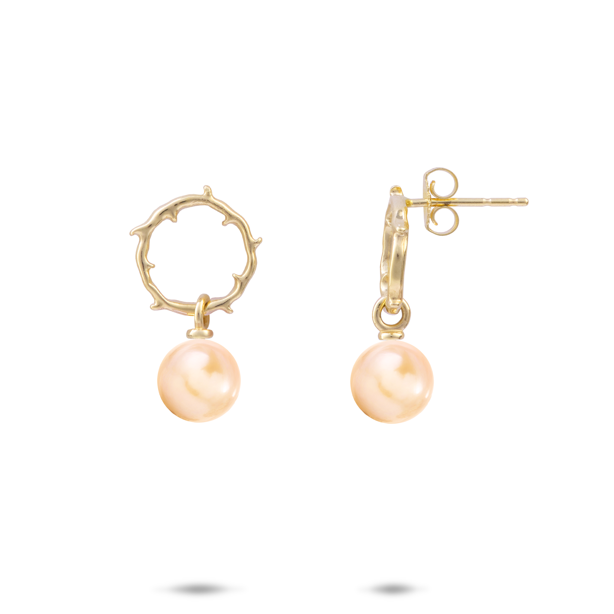 Pick A Pearl Heritage Earrings in Gold - 11mm