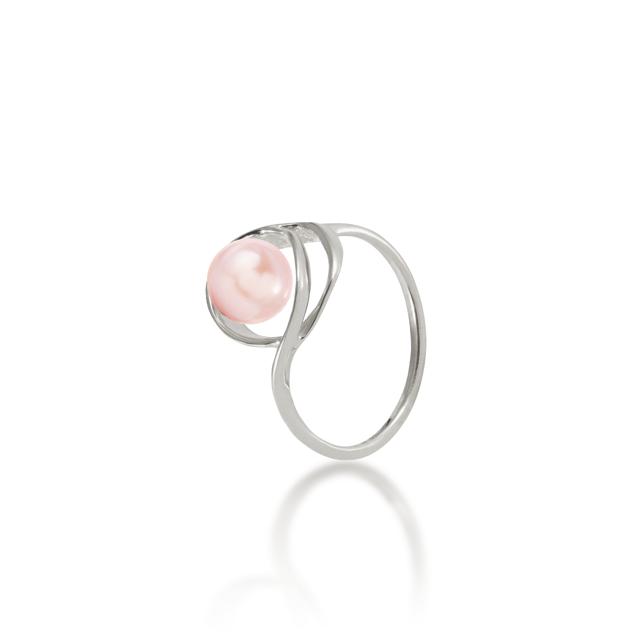 Pick A Pearl Ring in White Gold