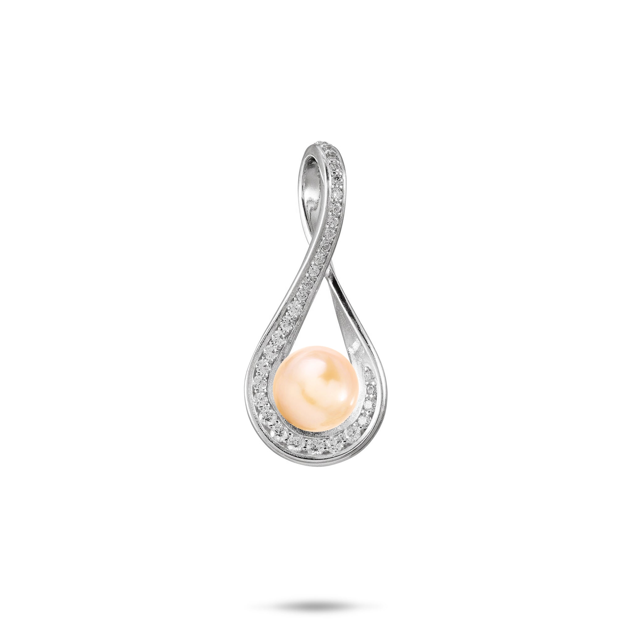 Pick A Pearl 8 Island Pendant in Sterling Silver - 27mm