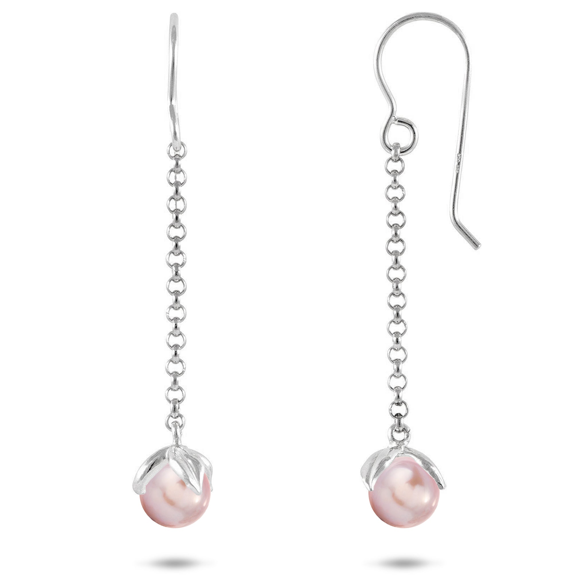 Pick A Pearl Maile Earrings in Sterling Silver