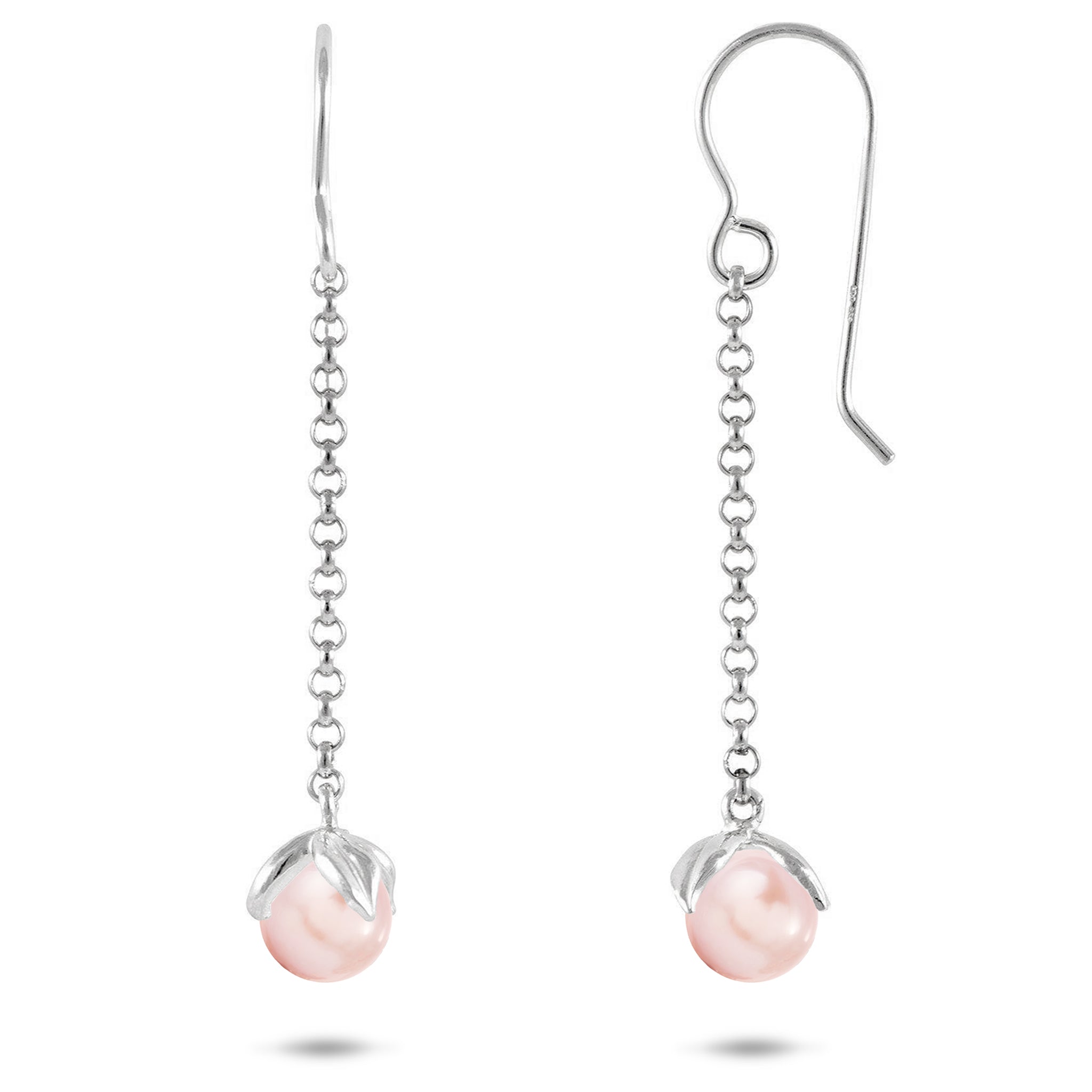 Pick A Pearl Maile Earrings in Sterling Silver