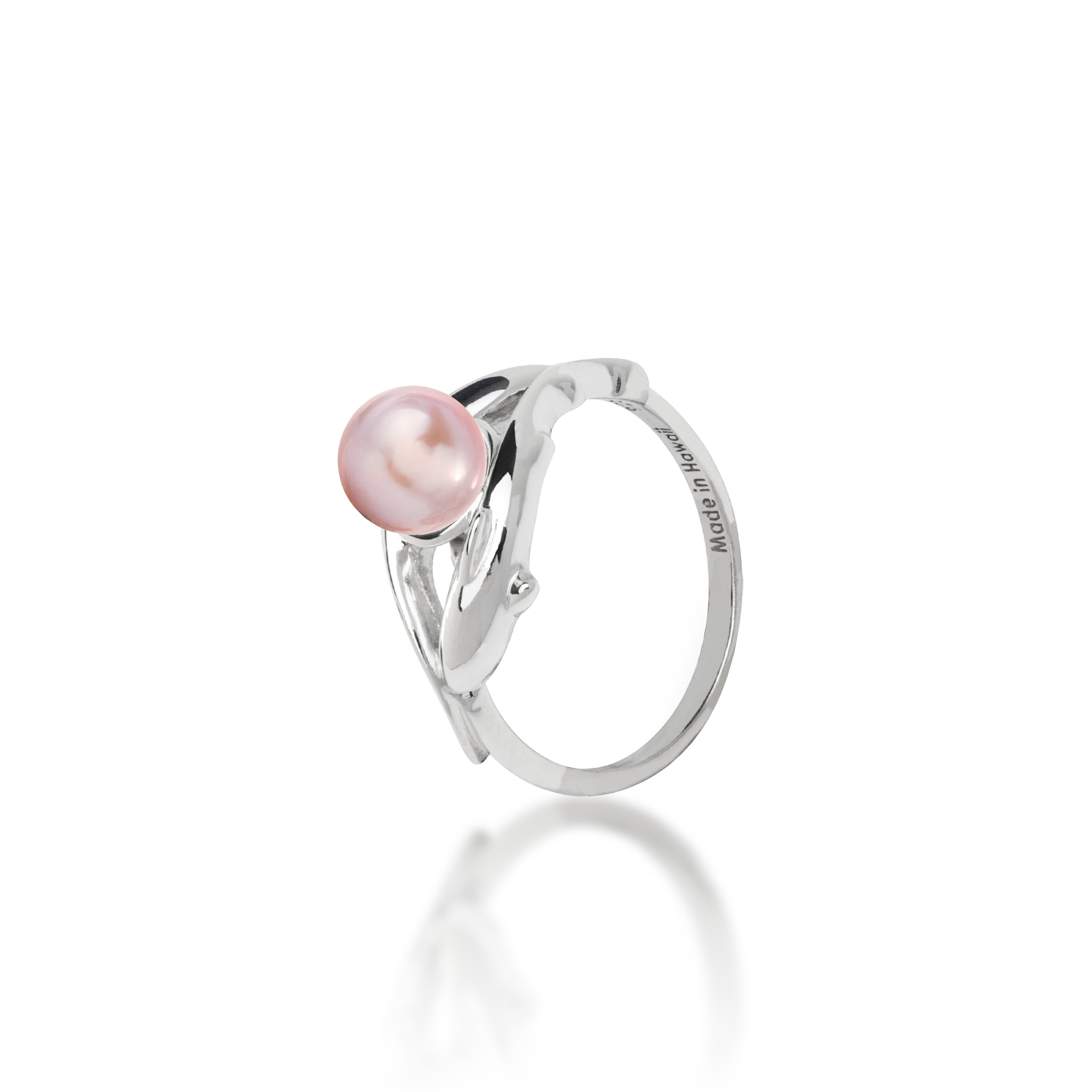 Pick A Pearl Shark Ring in Sterling Silver - 12mm