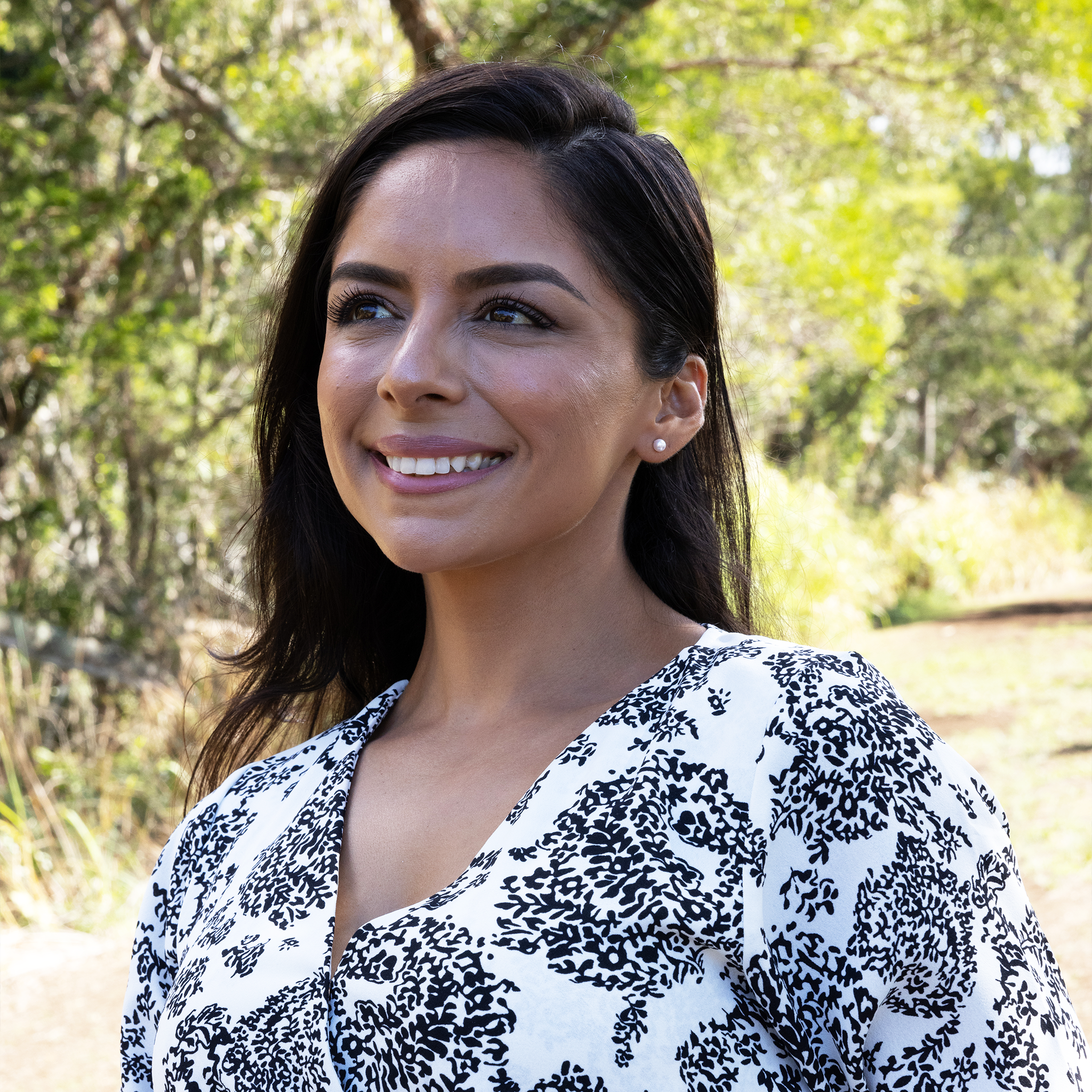 アコヤ真珠 ピアス ホワイトゴールド - 5.5-6mm