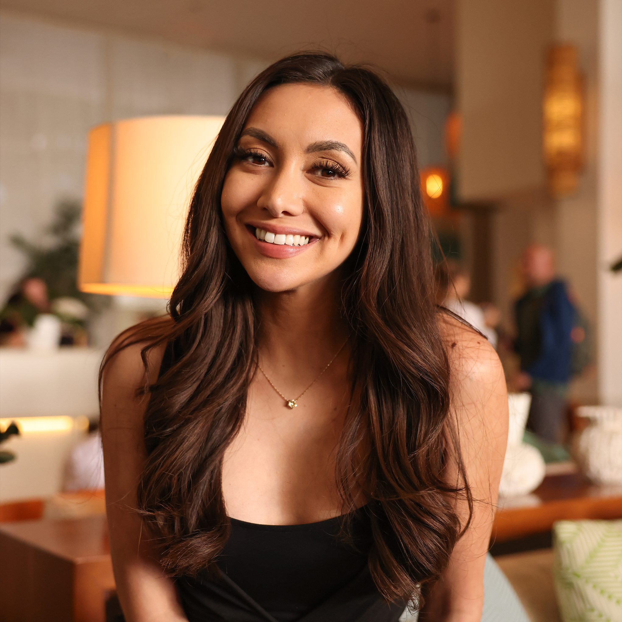 プルメリア ダイヤモンド ゴールド ペンダント - 9mm