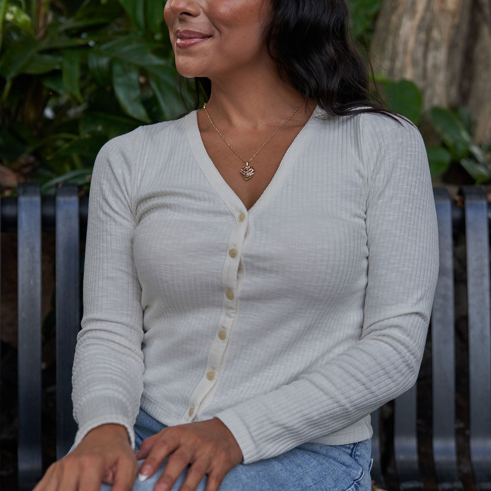 アロハハートプルメリア - 18mm