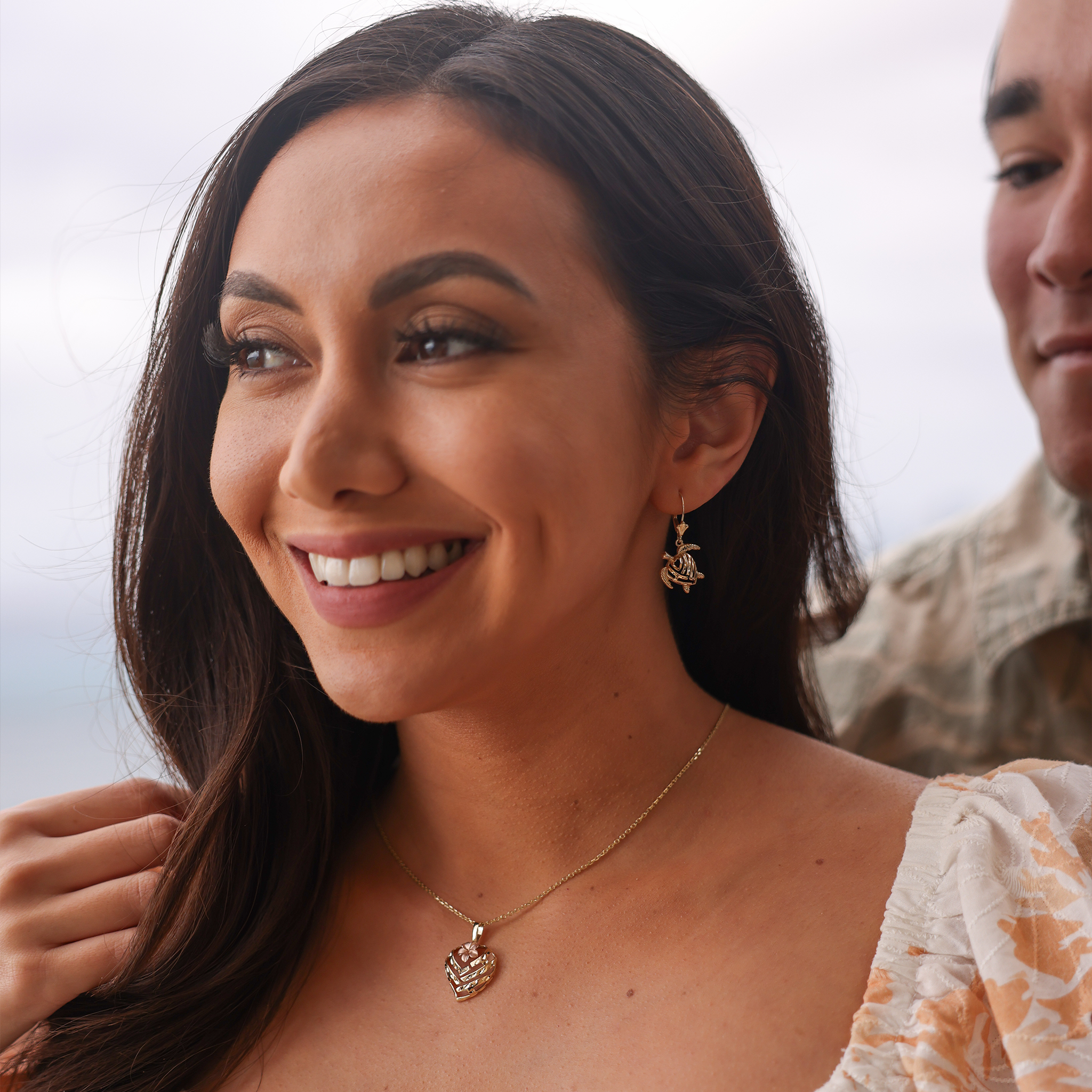 アロハハートプルメリア - 18mm