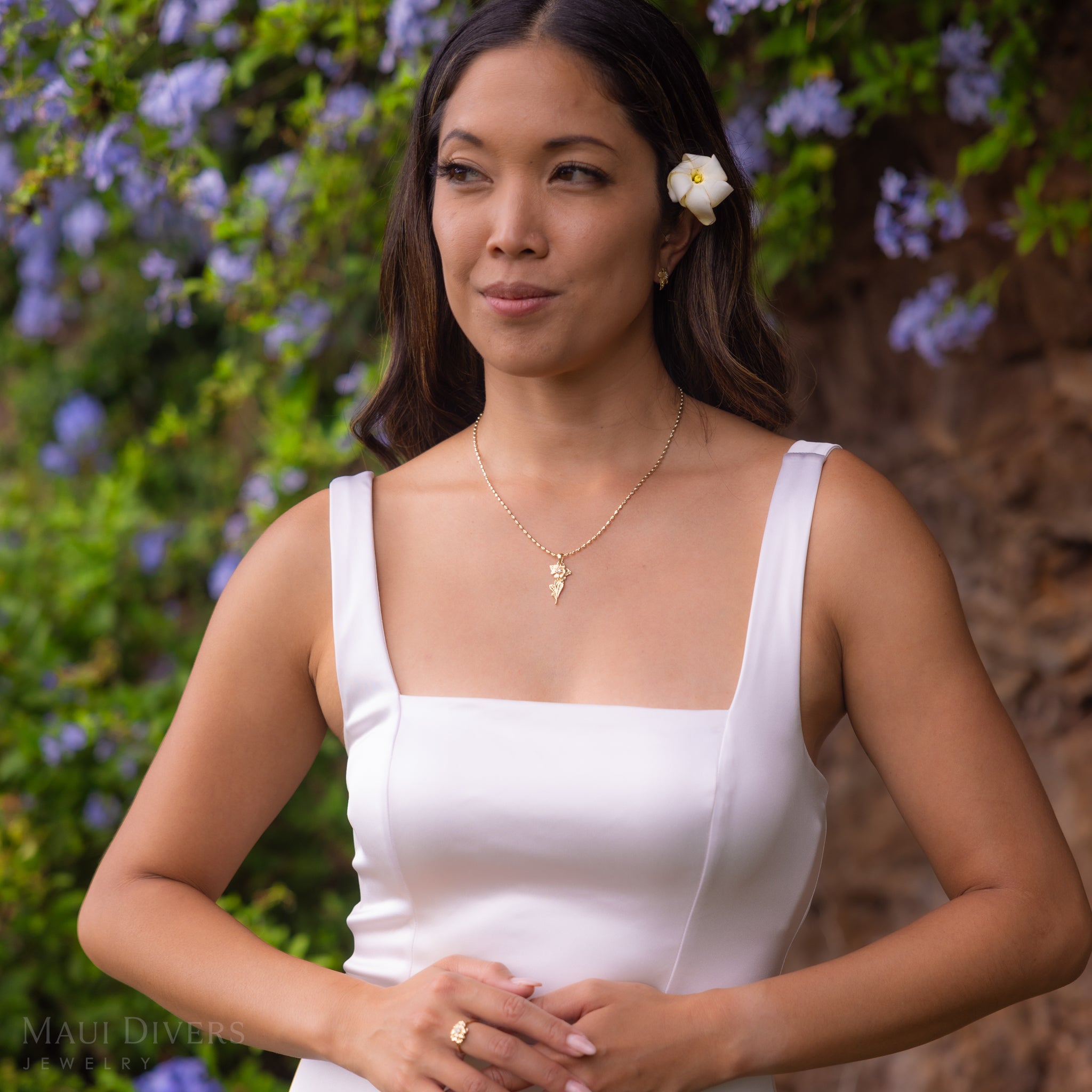 Nāʻū ペンダント ダイヤモンド ゴールド - 27mm