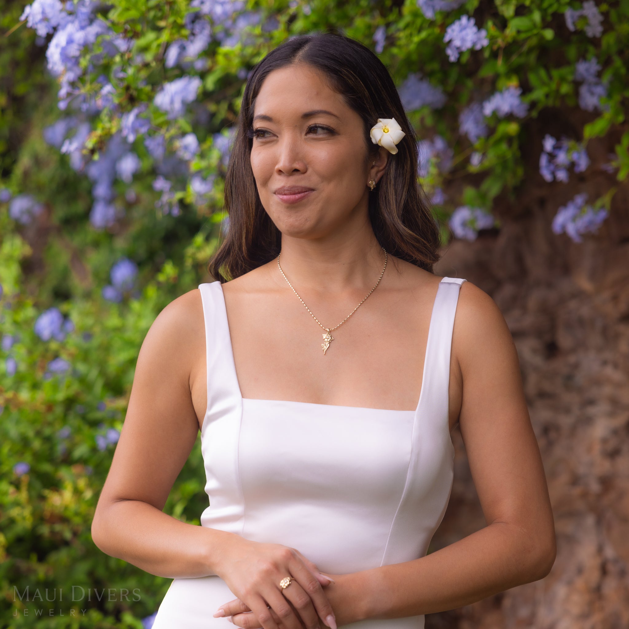 Nāʻū ペンダント ダイヤモンド ゴールド - 27mm