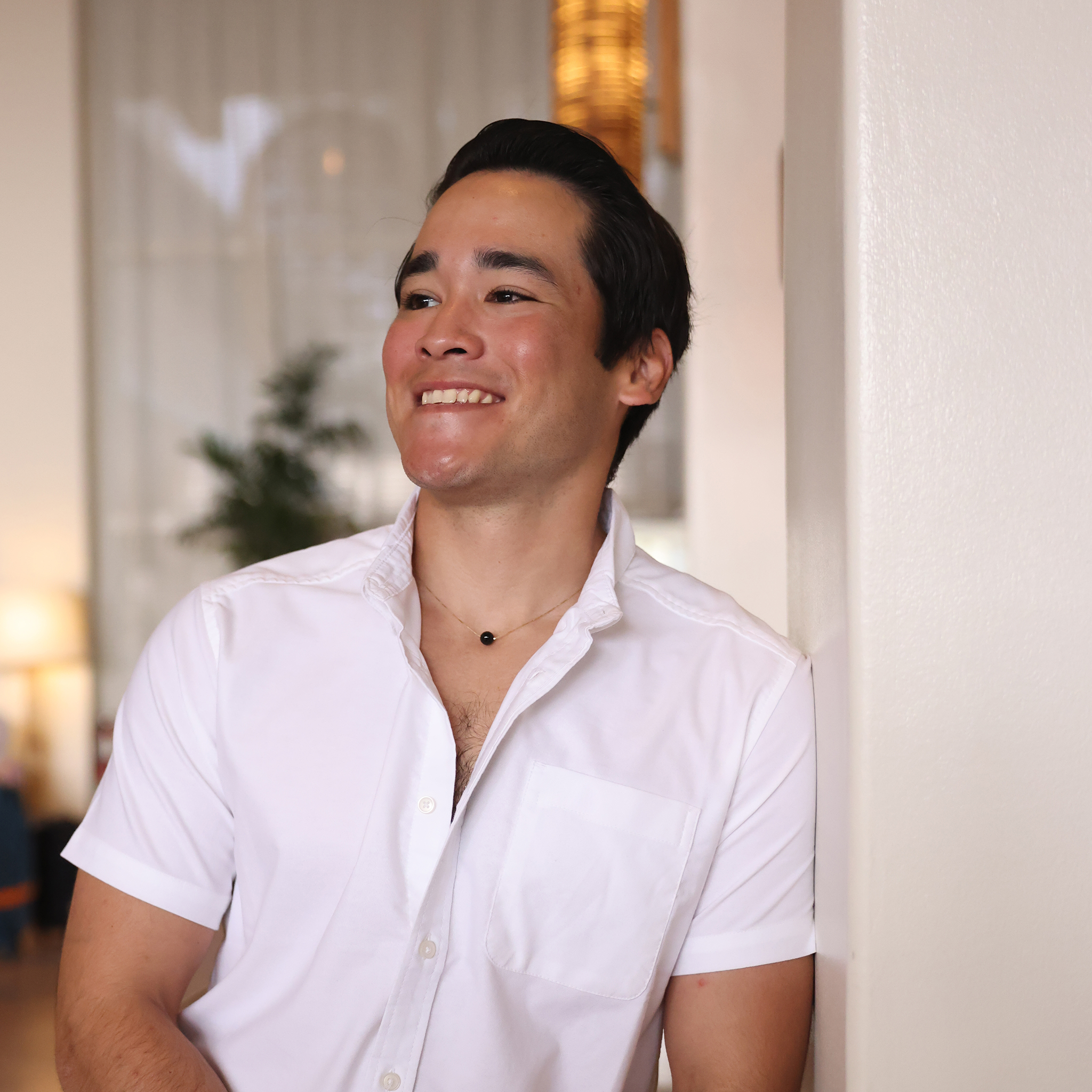 18インチ ブラックコーラル・スライダー・ネックレス ゴールド