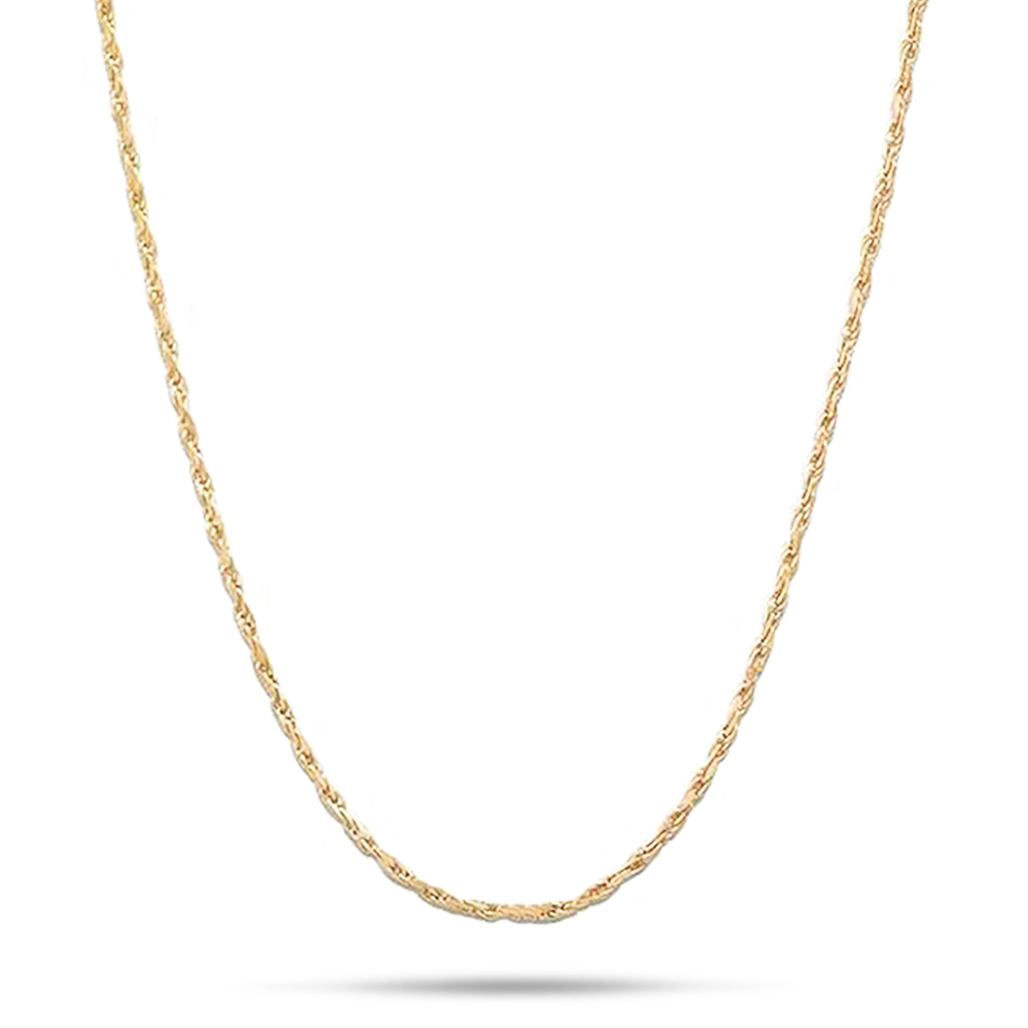 1.2mm Flex Rope Chain in Gold