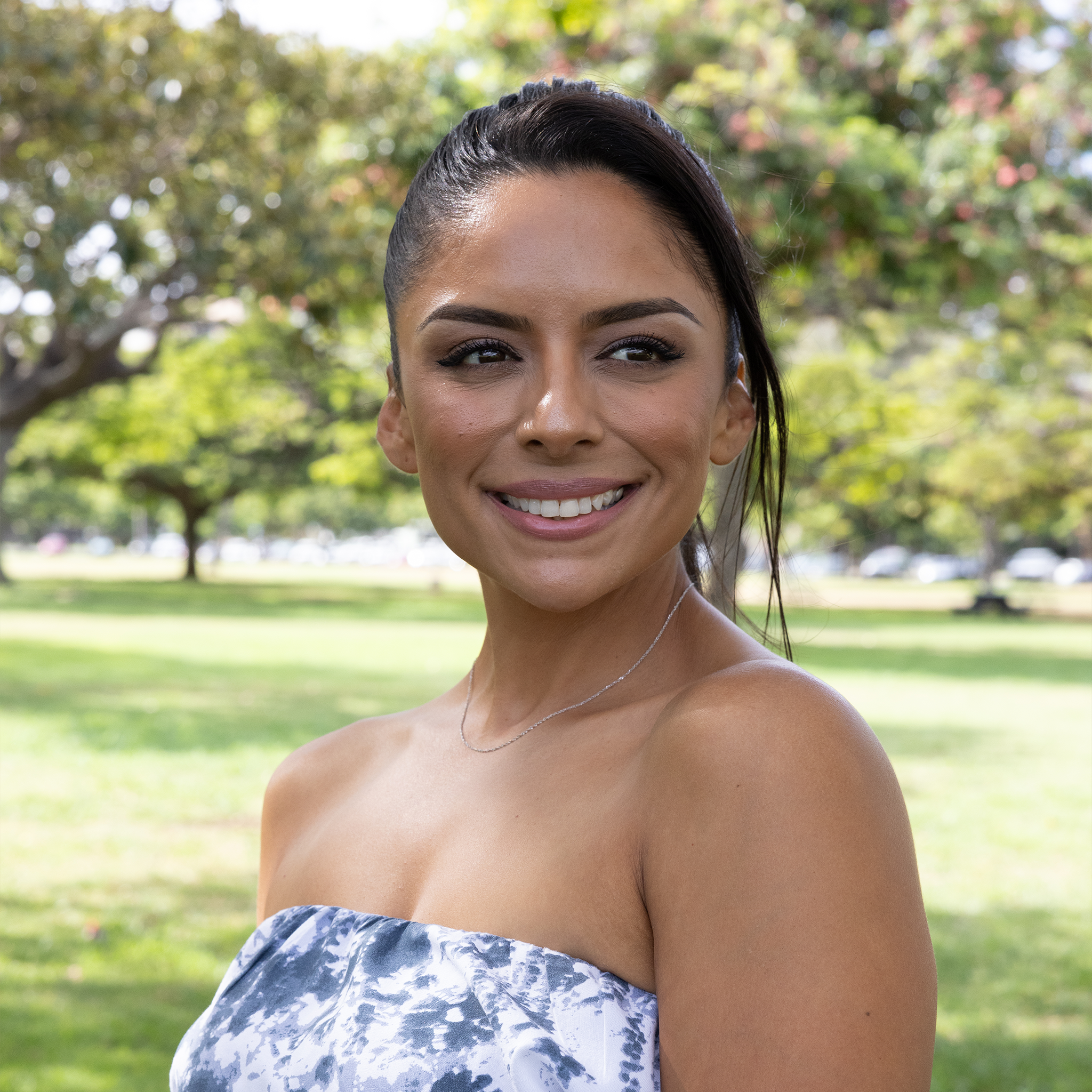 0.8mm ベビーロープチェーン ホワイトゴールド