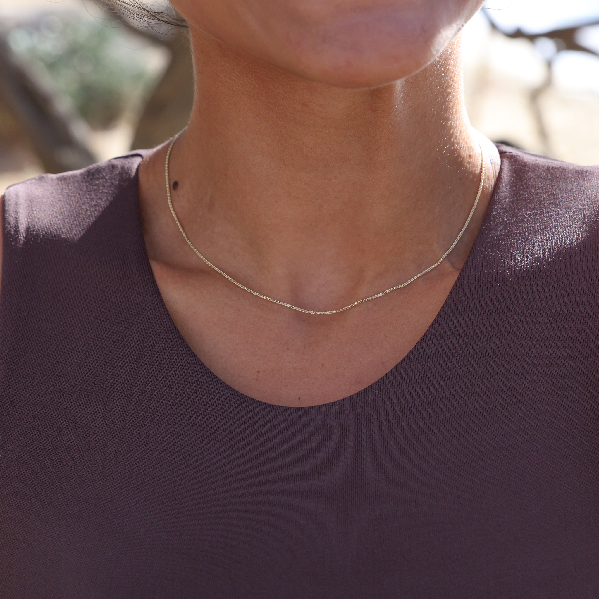 1.2mmエスピガ・チェーン ゴールド