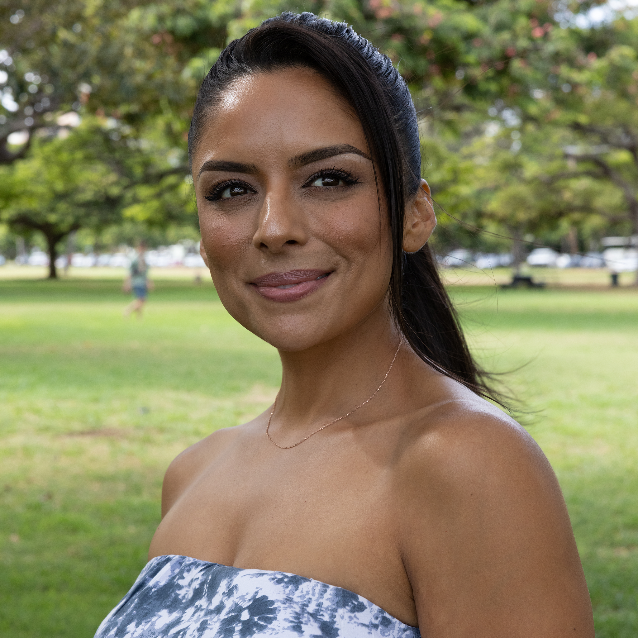 0.8mm ベビーロープチェーン ローズゴールド