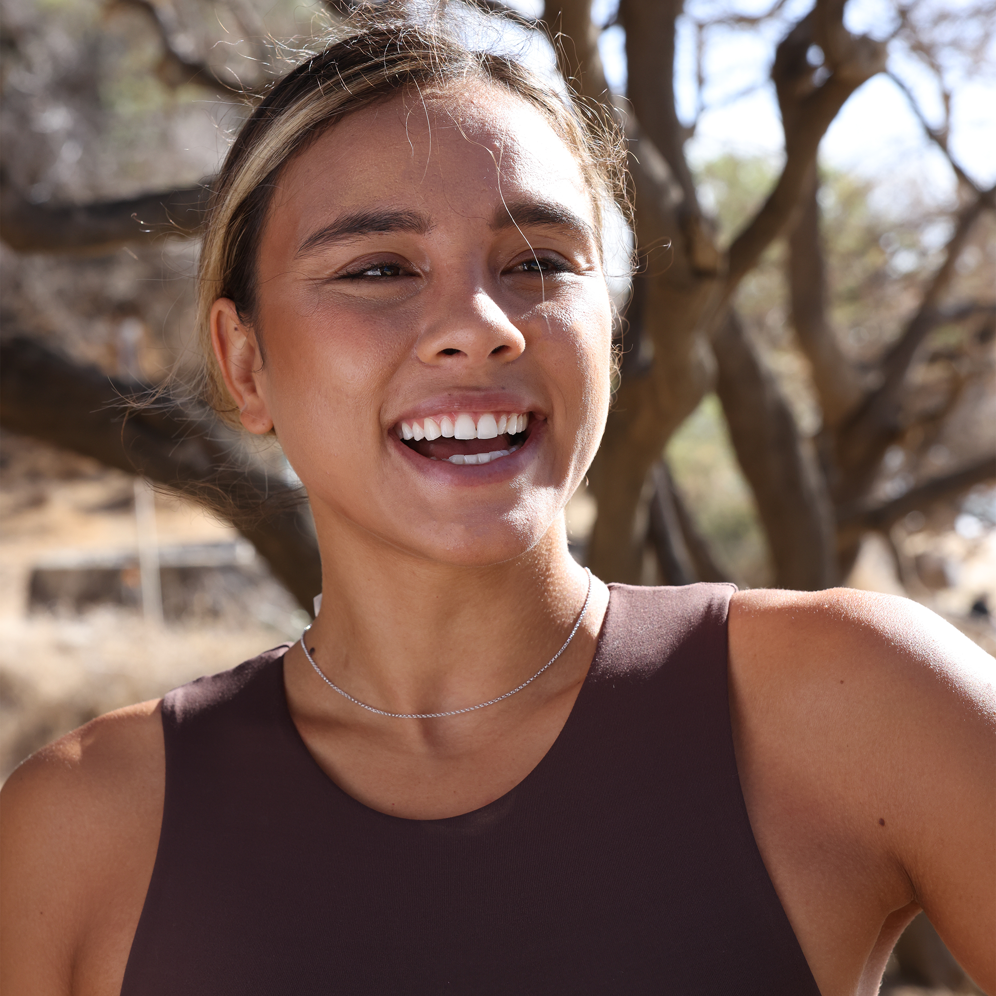 スターリングシルバーの1.0mmロロチェーン