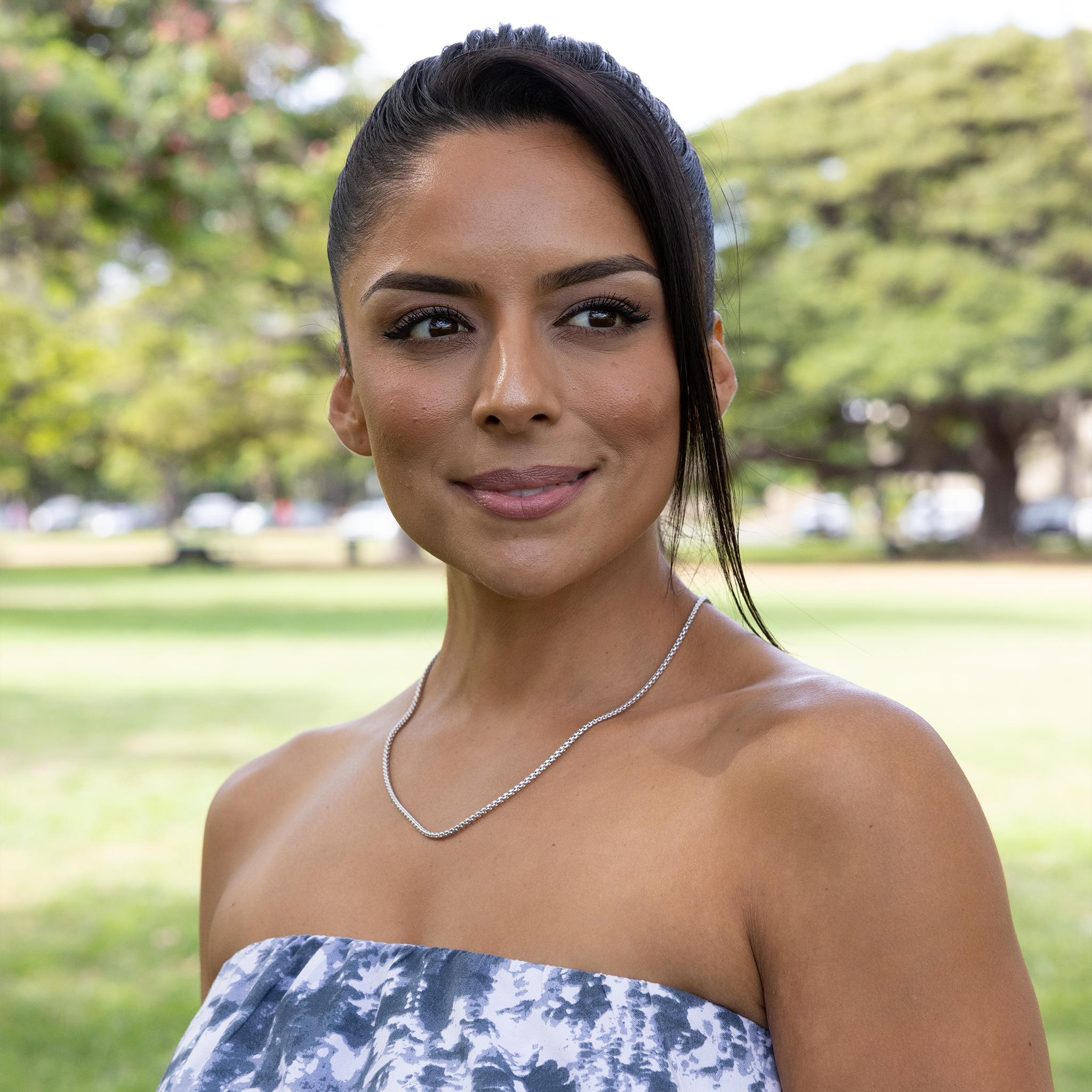 スターリングシルバーの2.5mmラウンドボックスチェーン