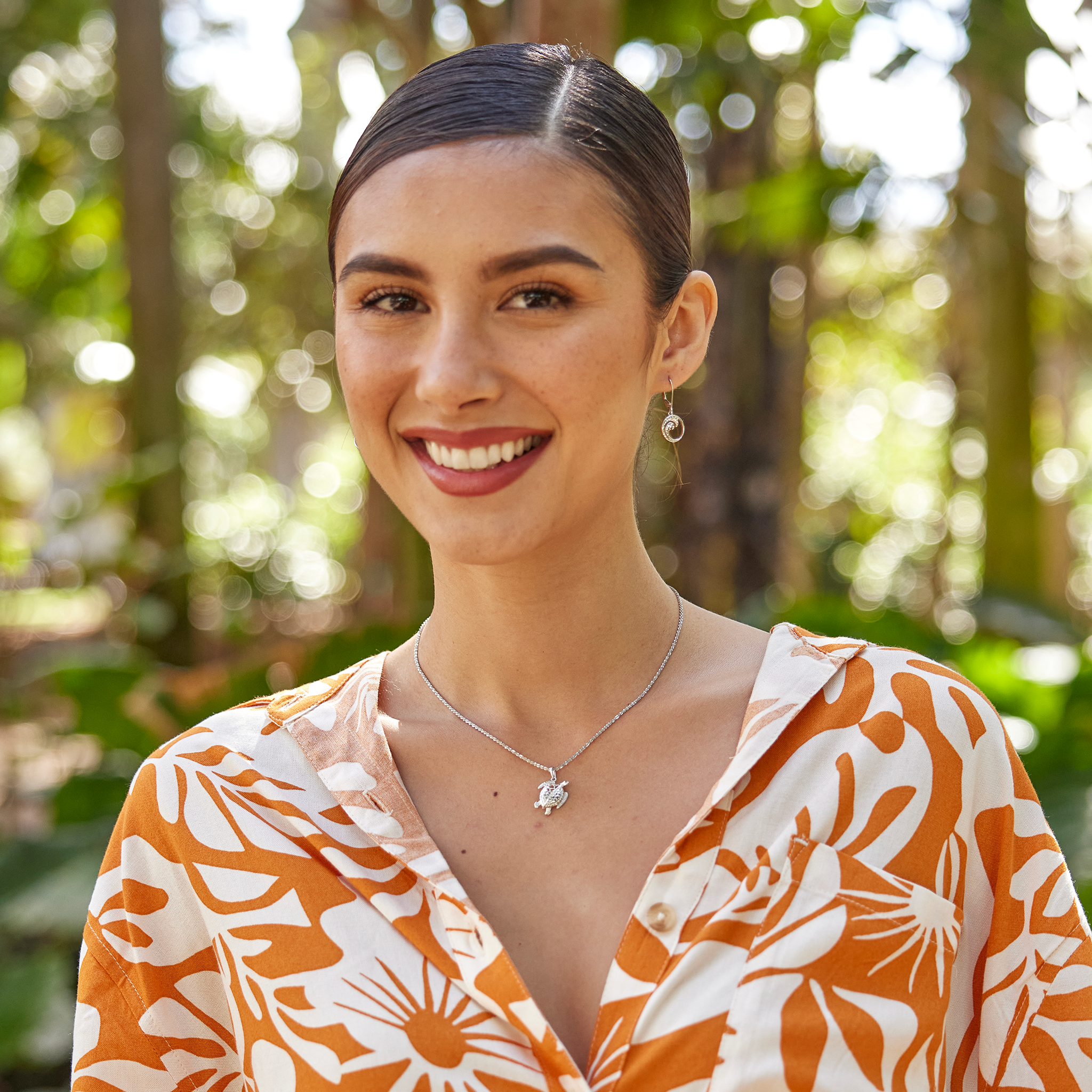 ホヌ・ペンダント/チャーム スターリング・シルバー 18mm