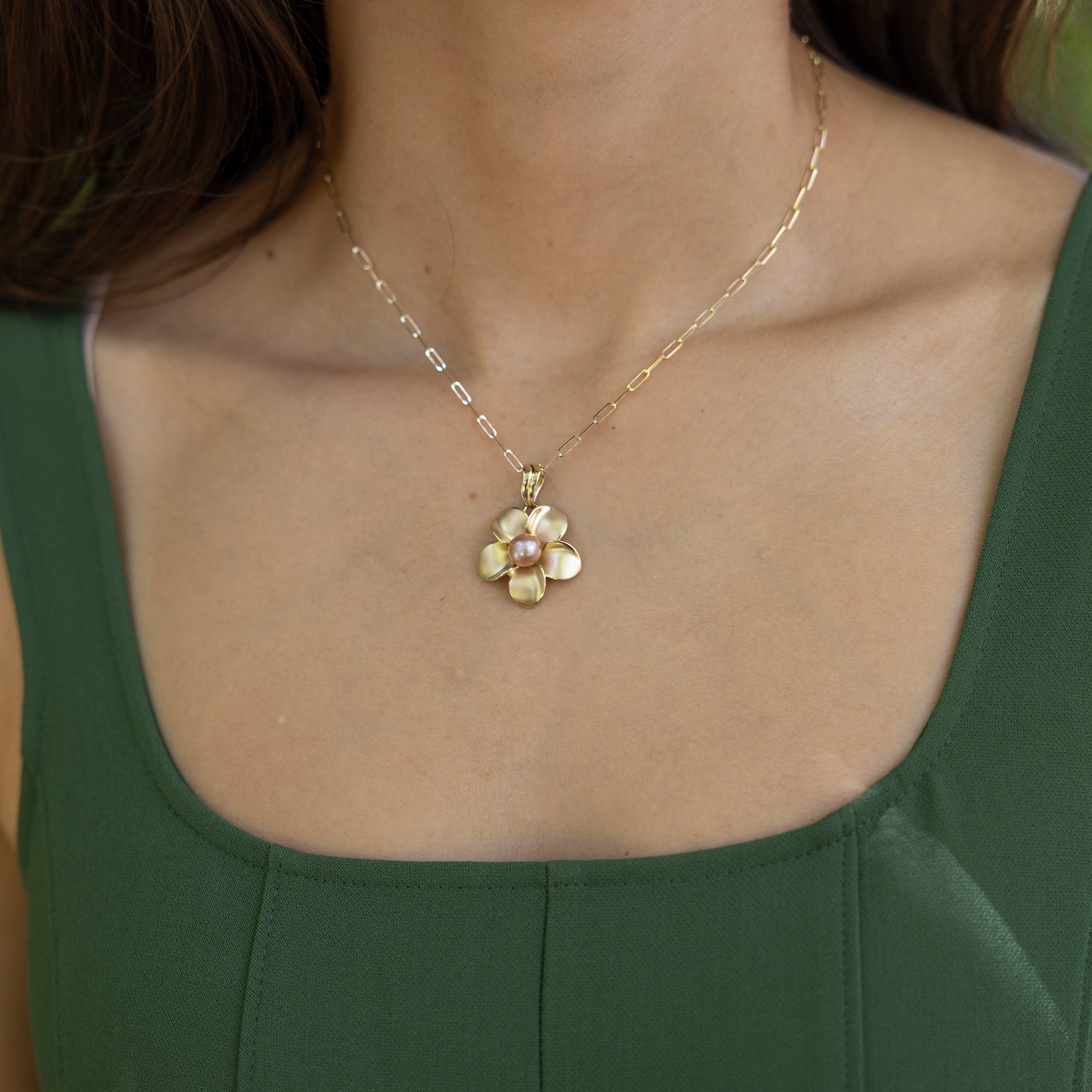 プルメリア ゴールド 23mm