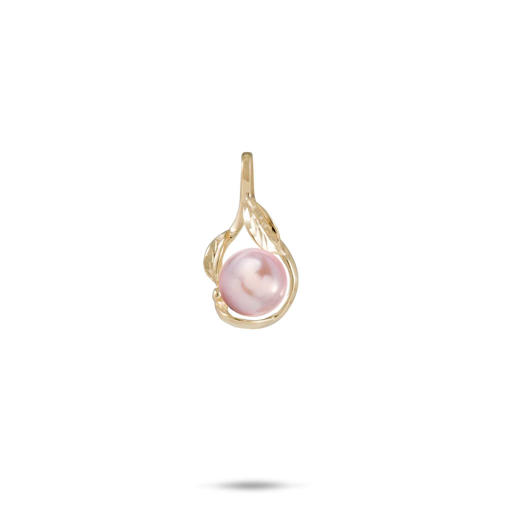 Pick A Pearl Maile Pendant in Gold - 21mm