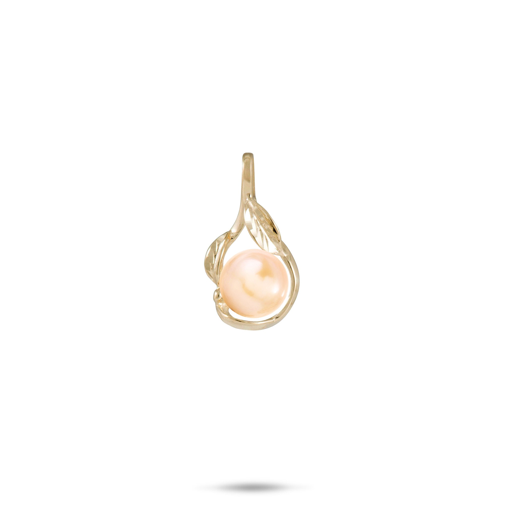 Pick A Pearl Maile Pendant in Gold - 21mm