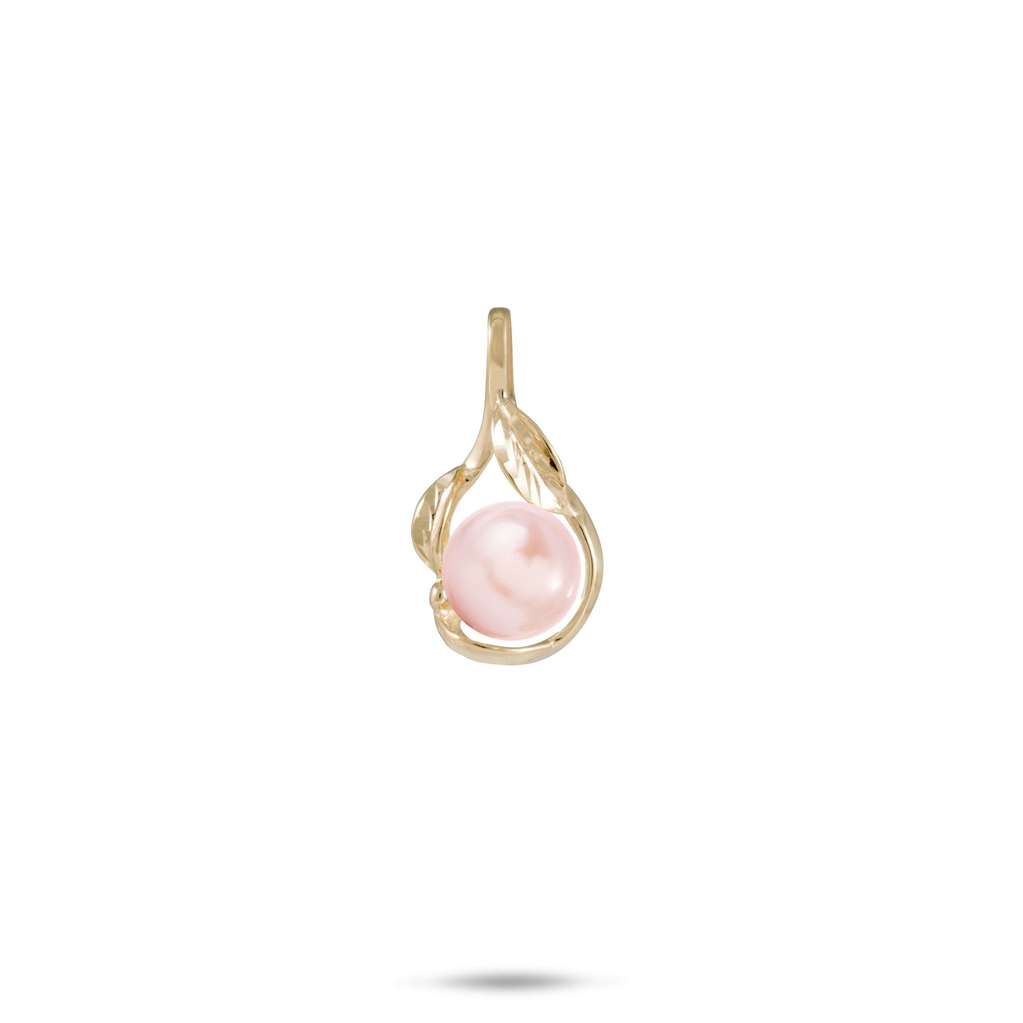 Pick A Pearl Maile Pendant in Gold - 21mm