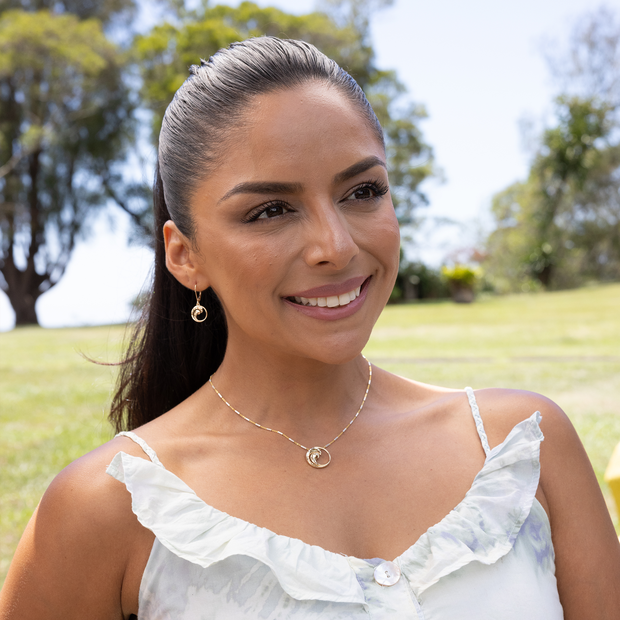 ナル・ピアス ゴールド - 12mm