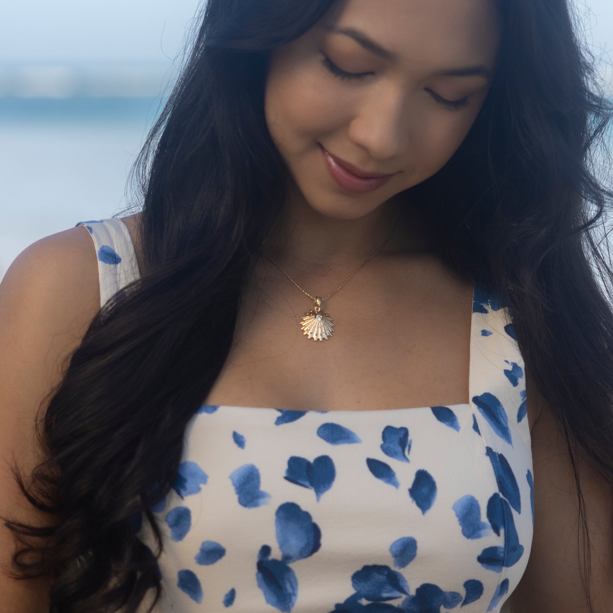 オピヒ ペンダント ラボ ダイヤモンド ゴールド - 25mm