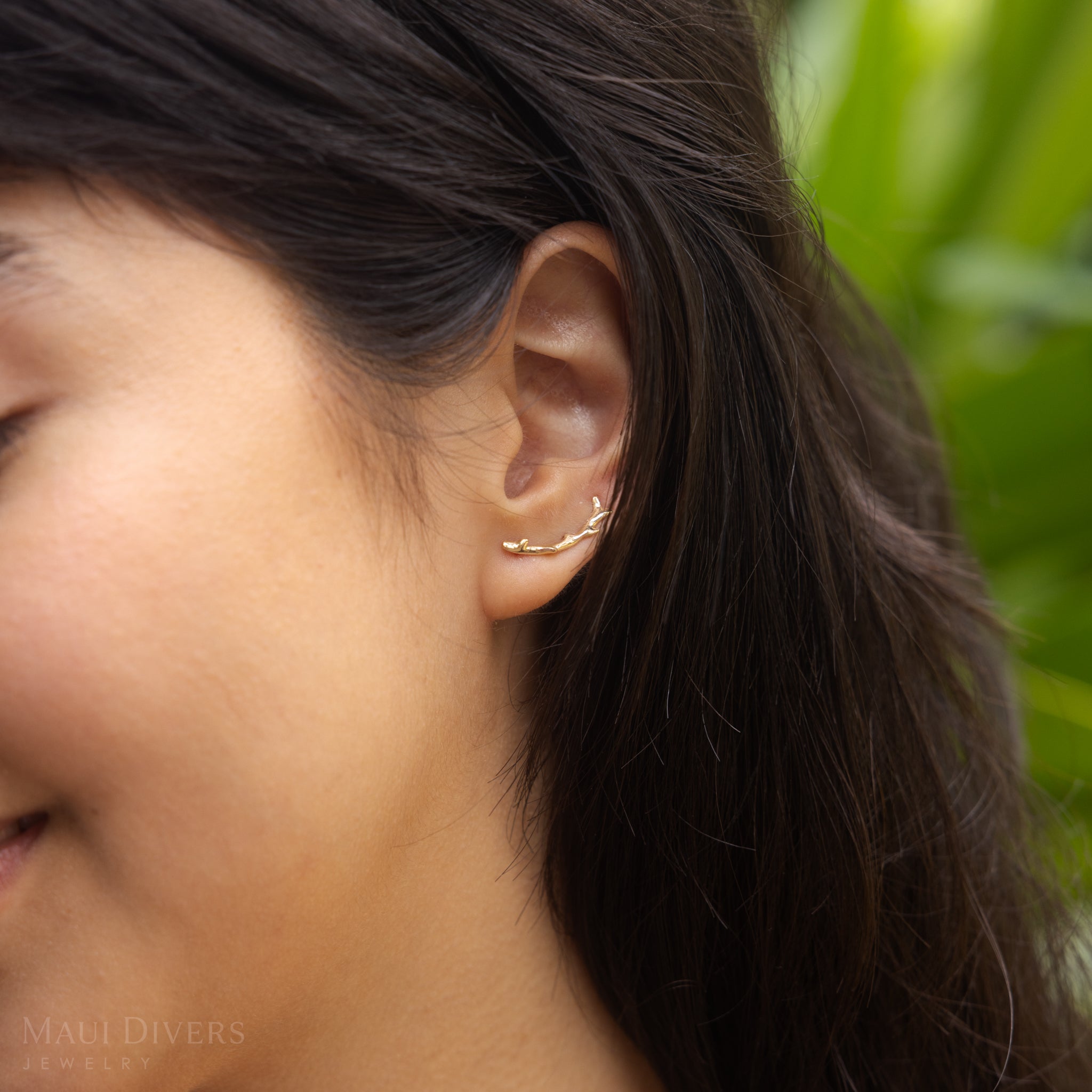 ヘリテージ・クライマー・ピアス ゴールド