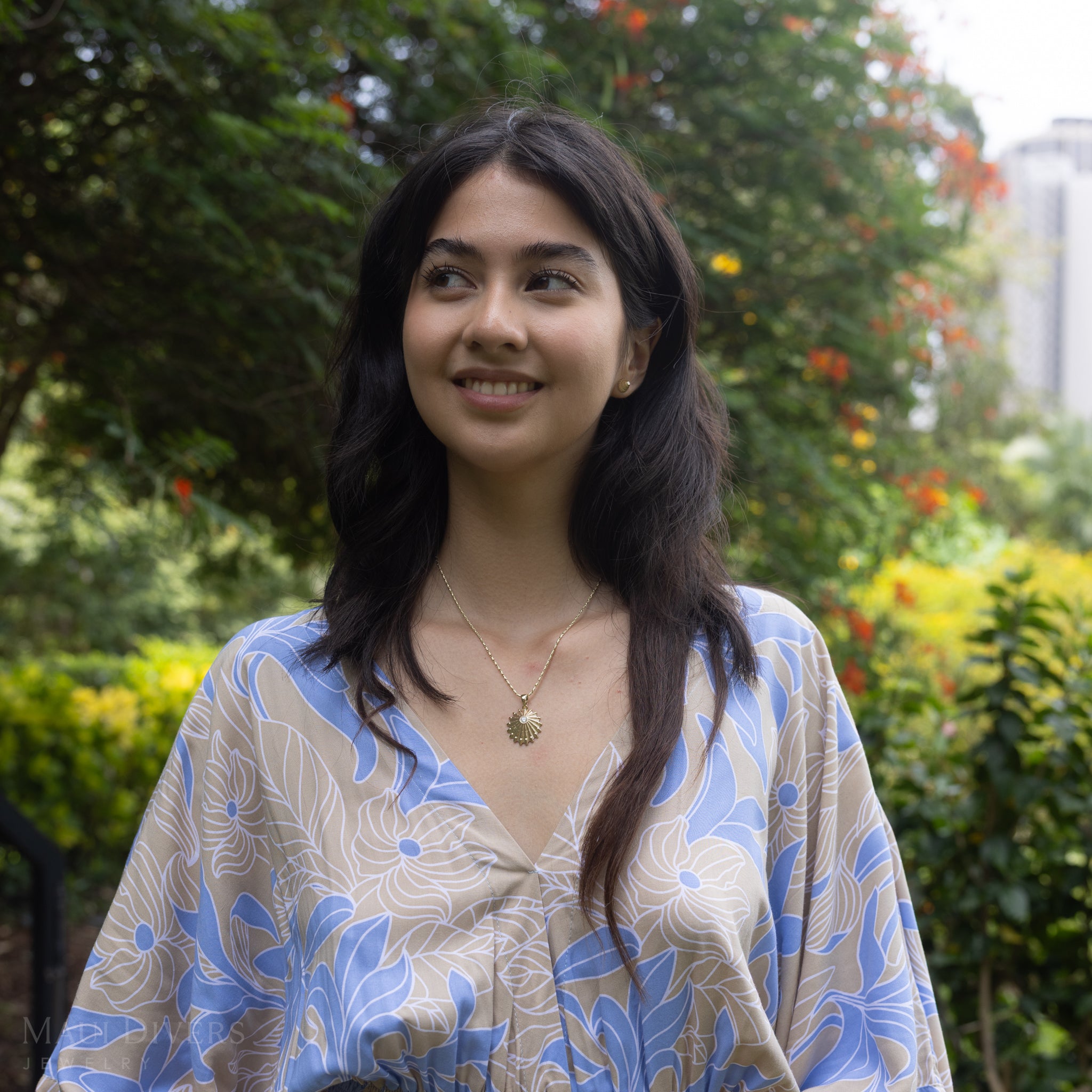 オピヒ ペンダント ラボ ダイヤモンド ゴールド - 25mm