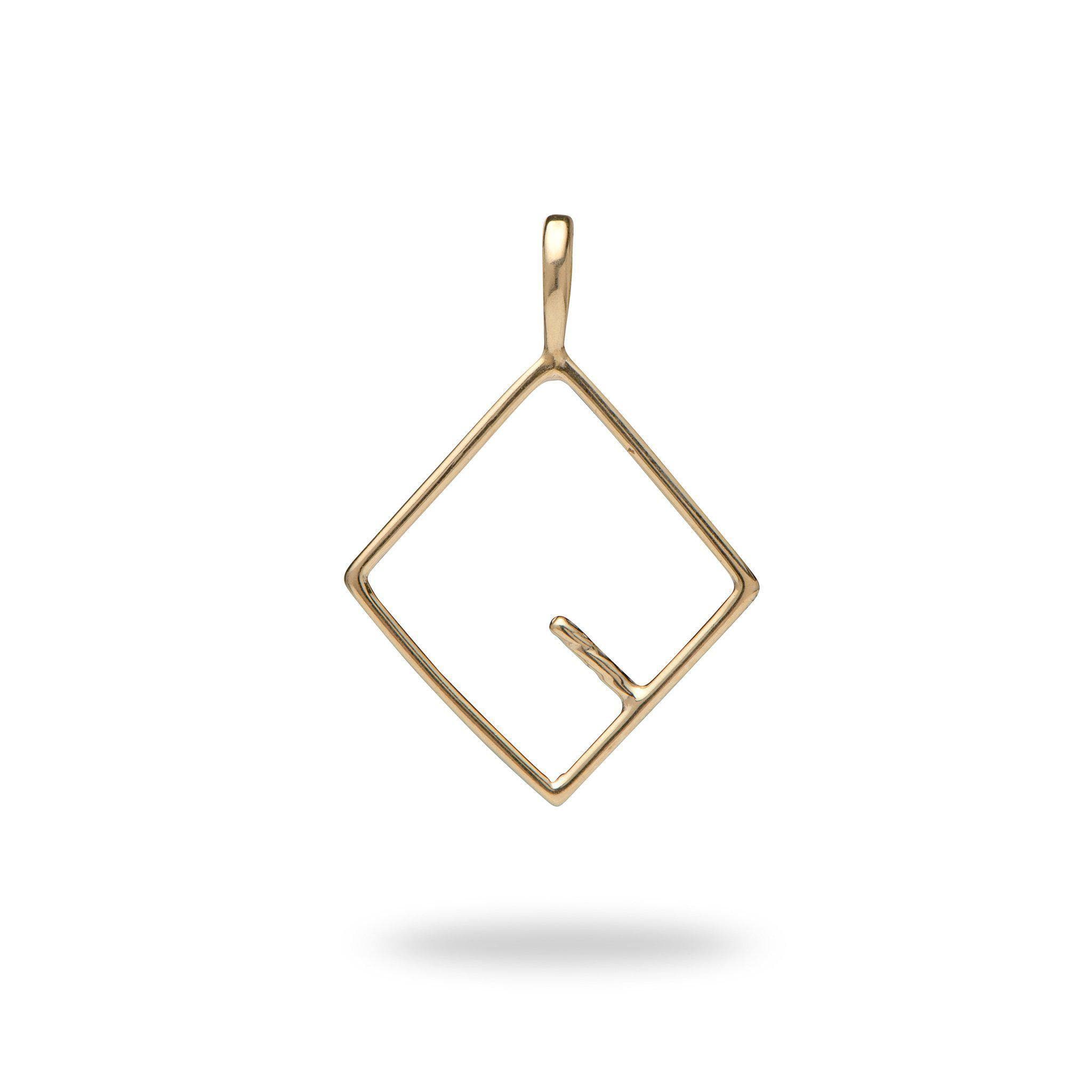 ピック ア パール ダイヤモンド ペンダント ゴールド - Maui Divers Jewelry