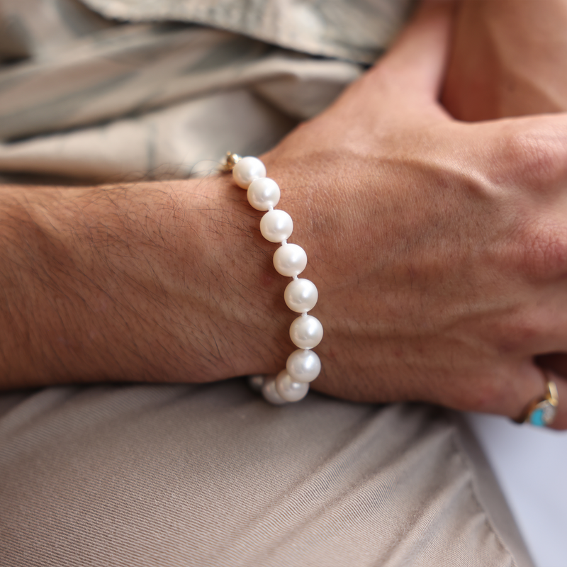 Multi Tahitian pearl bracelet - 14Kgf or Sterling beads – Barb McSweeney  Jewelry