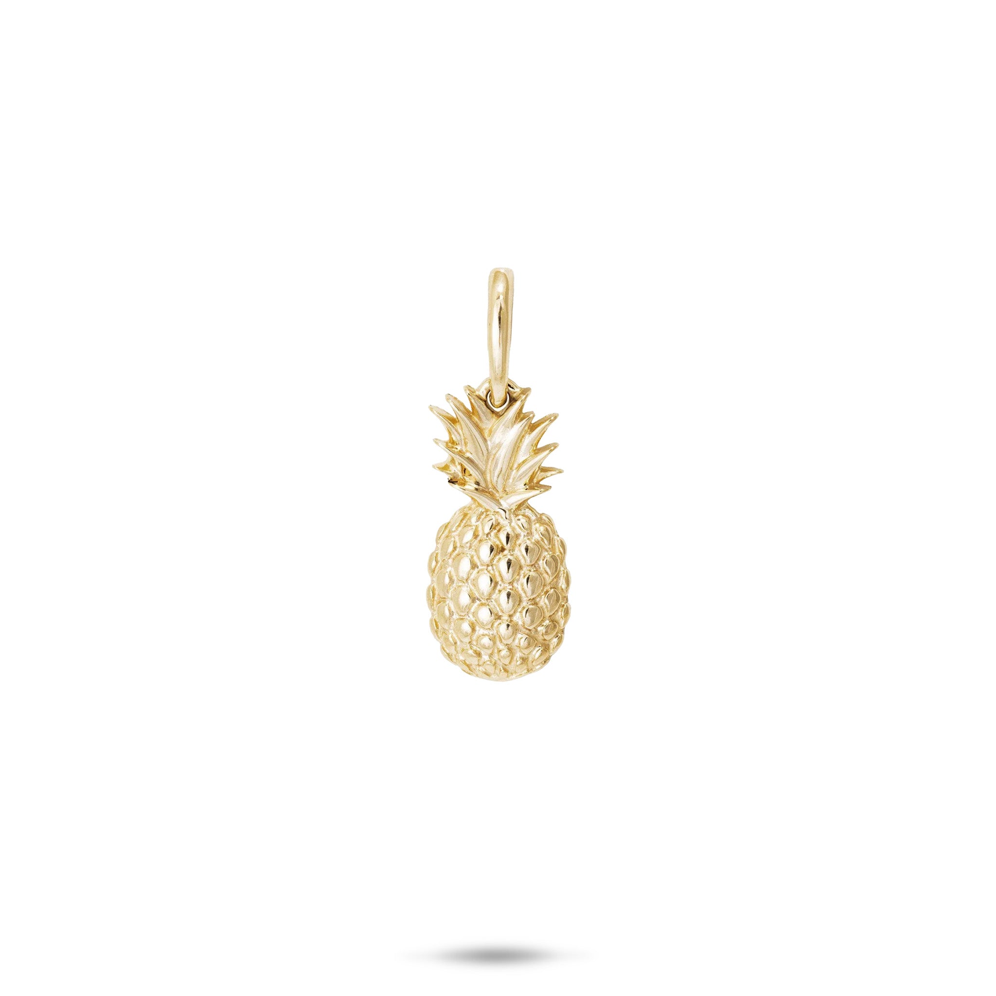 Pineapple Pendant in Gold - 15mm