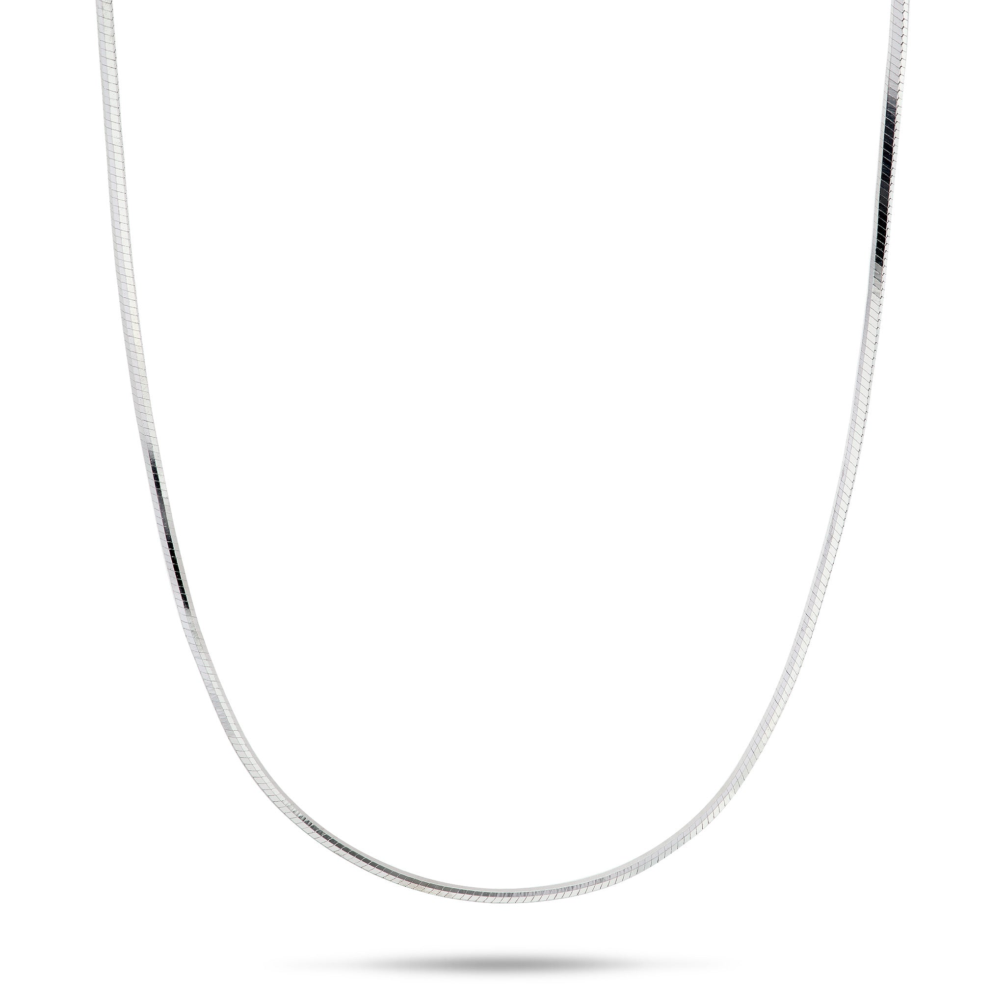 1.0mm Snake Chain in Sterling Silver