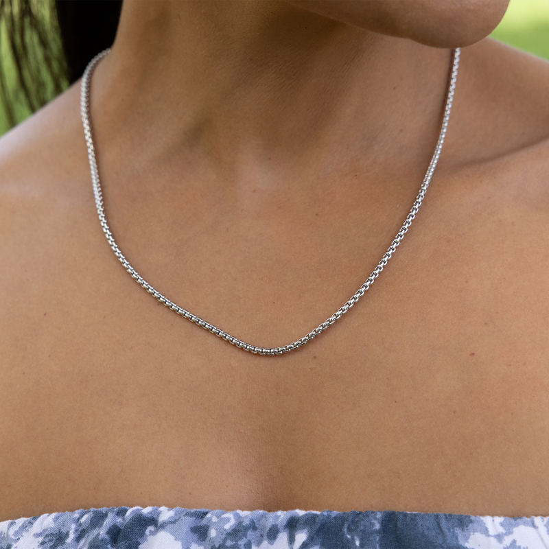 Icebox - 2.5MM Rope 14k Solid Gold Chain
