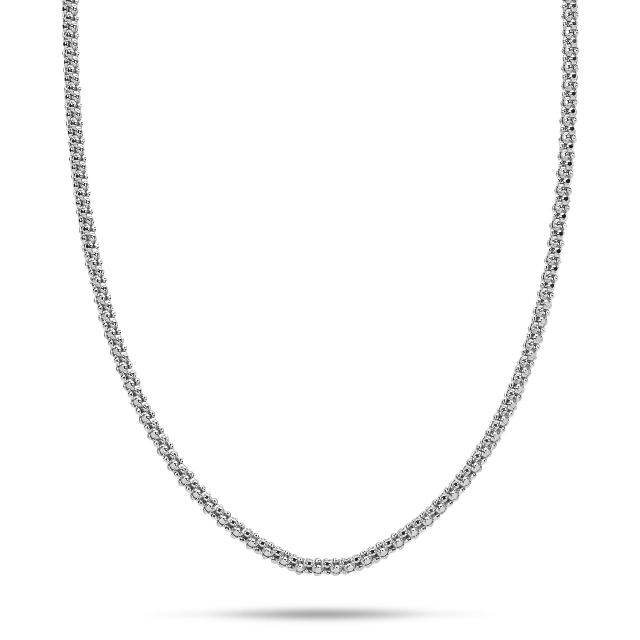 1.5mm Popcorn Chain in Sterling Silver