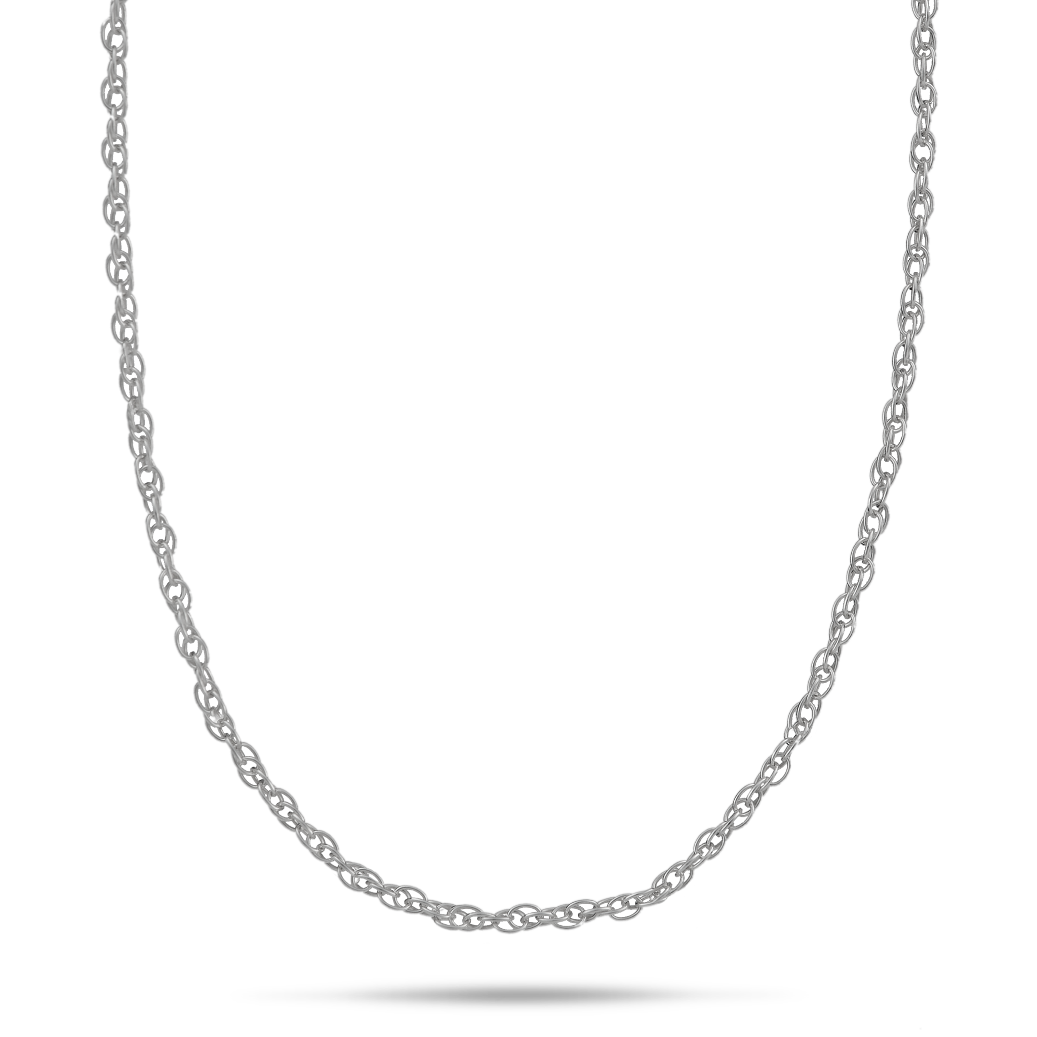 1.5mm Double Rope Chain in Sterling Silver