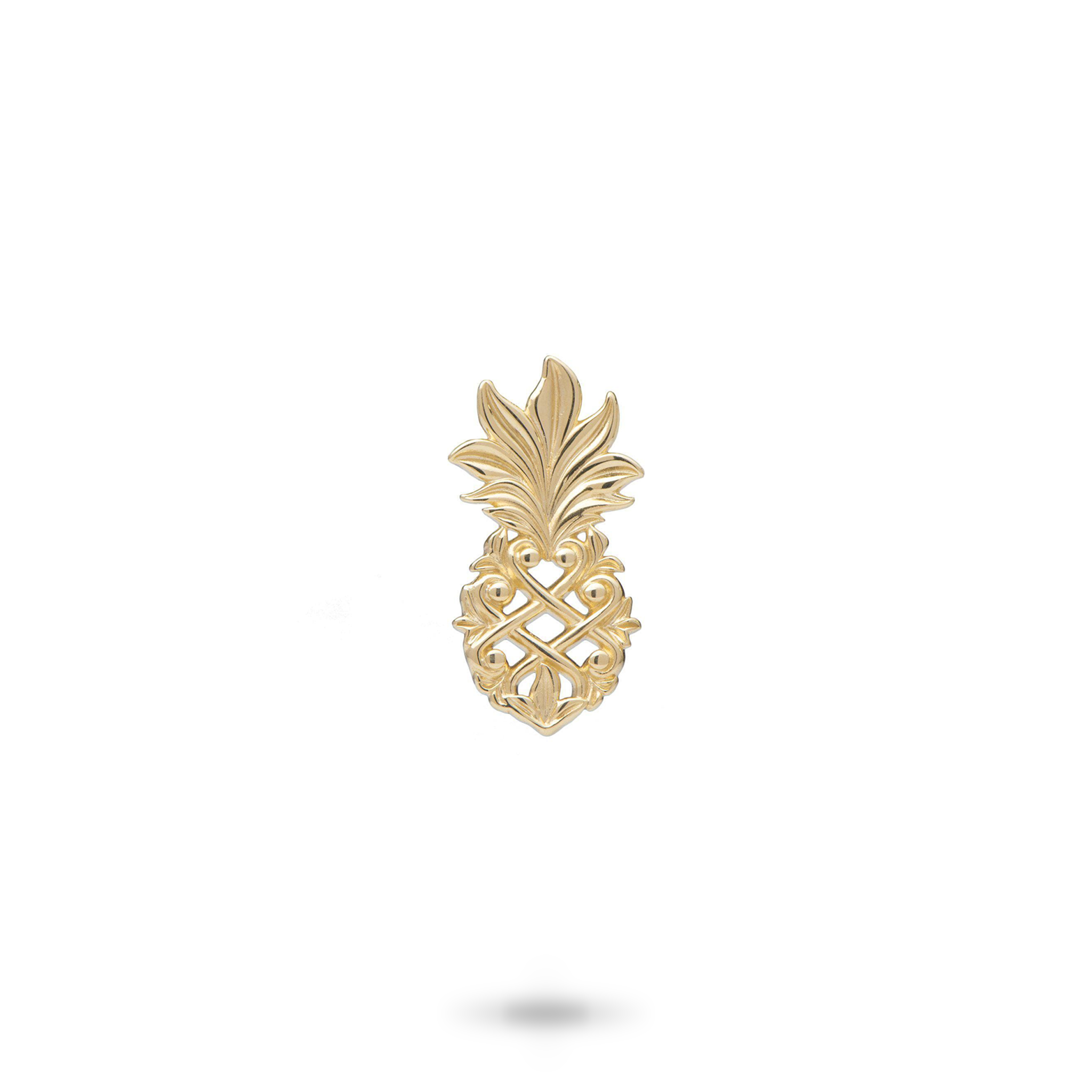 Living Heirloom Pineapple Pendant in Gold - 18mm
